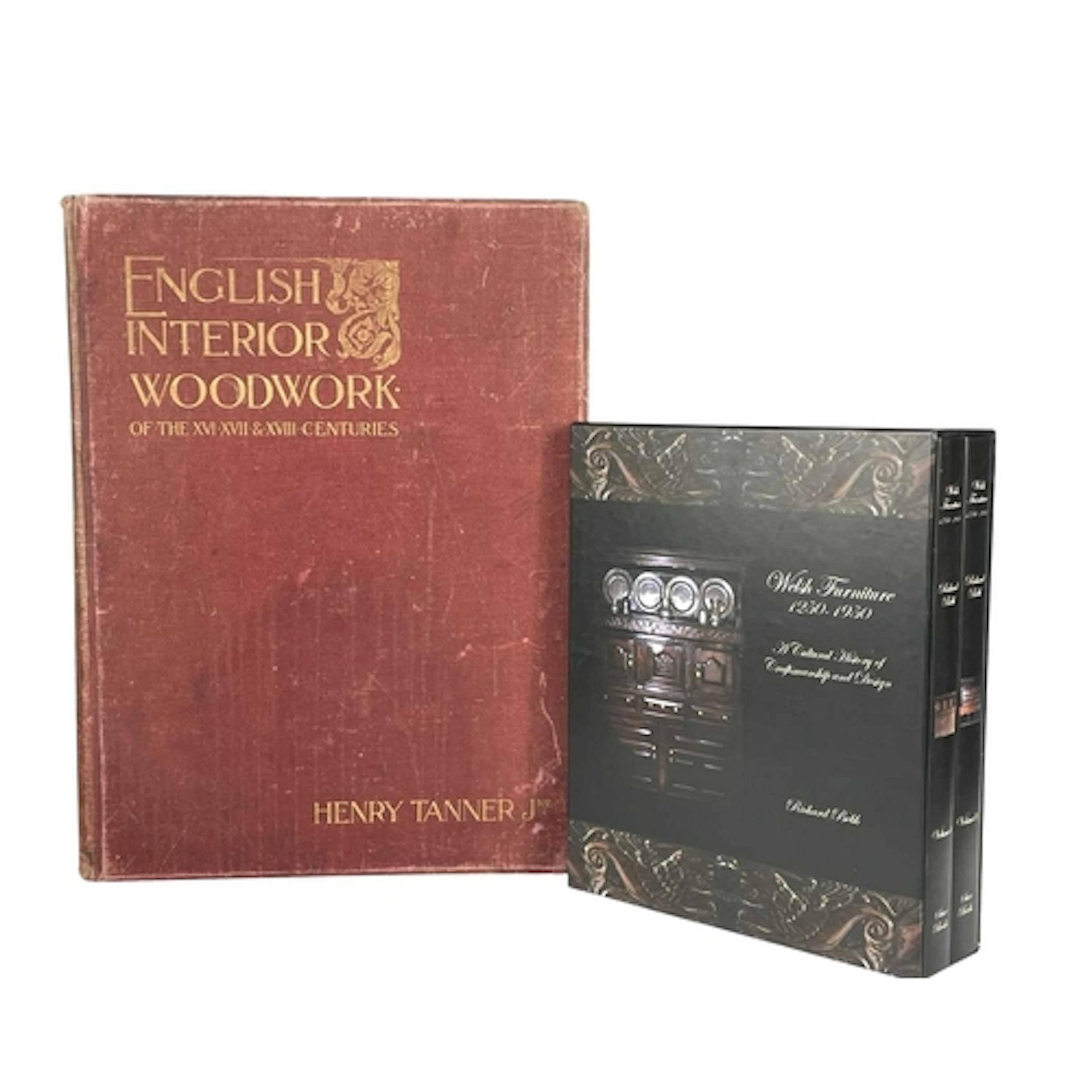 (British Furniture) Three works Including two volumes of Ric...