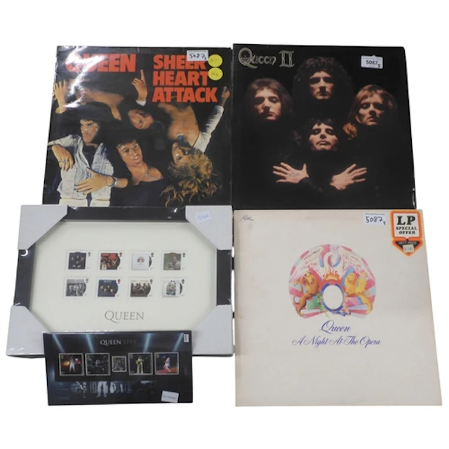 QUEEN - 'Queen II', 'Sheer Heart Attack' and 'A Night a...