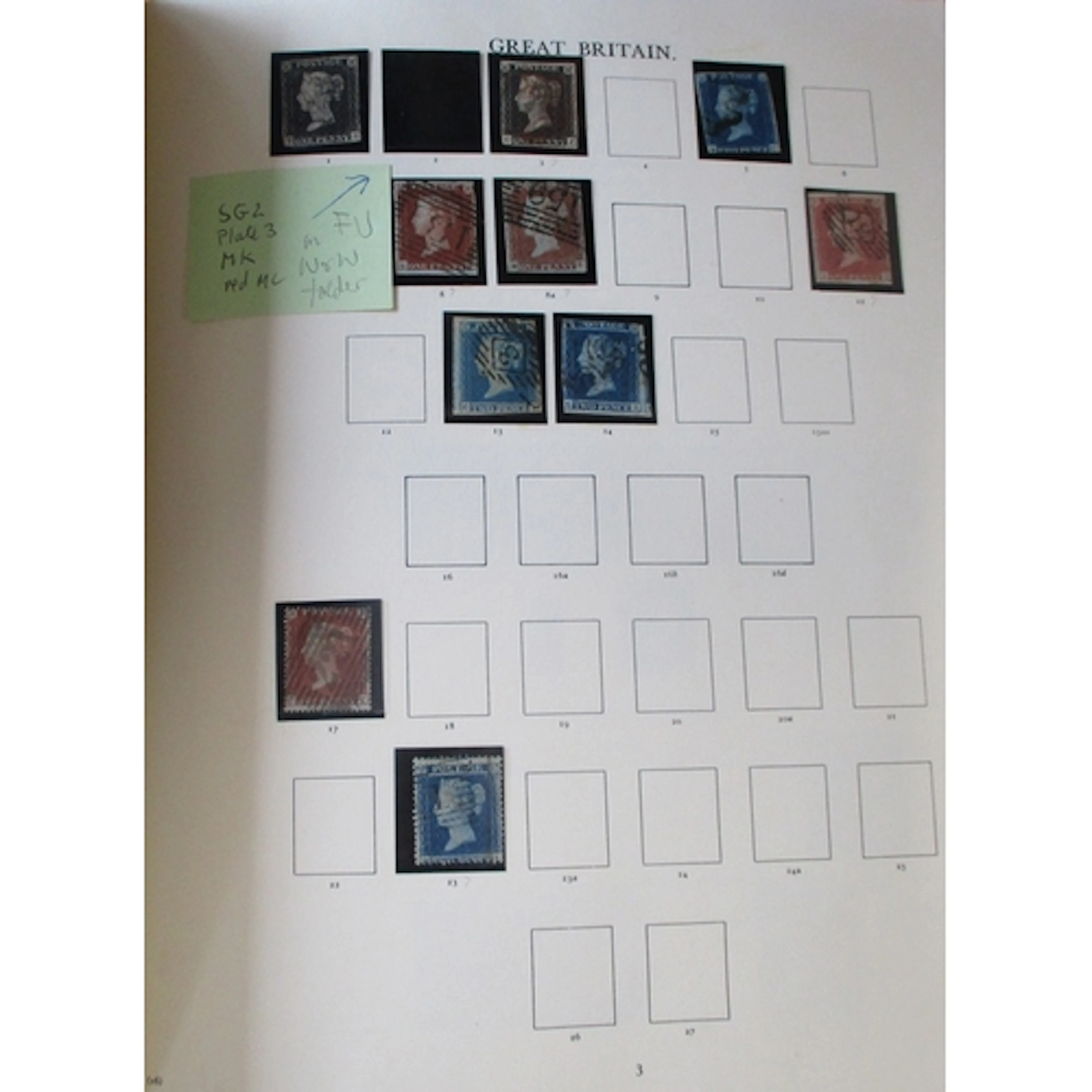 QV-QEII M/U collection in 1 SG Windsor album plus 2 stockboo...
