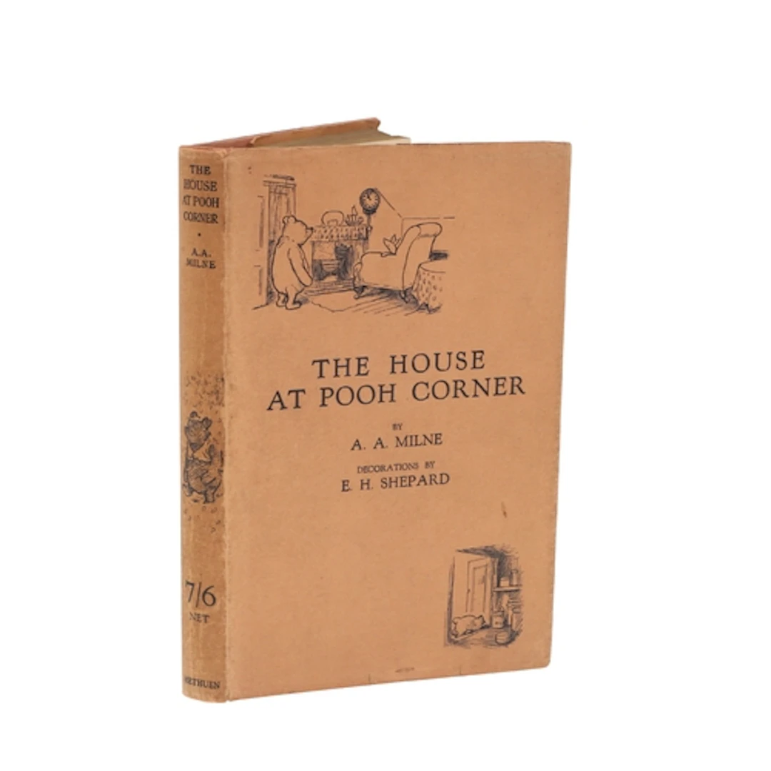 A. A. MILNE. The House at Pooh Corner, First Edition, 1928. ...