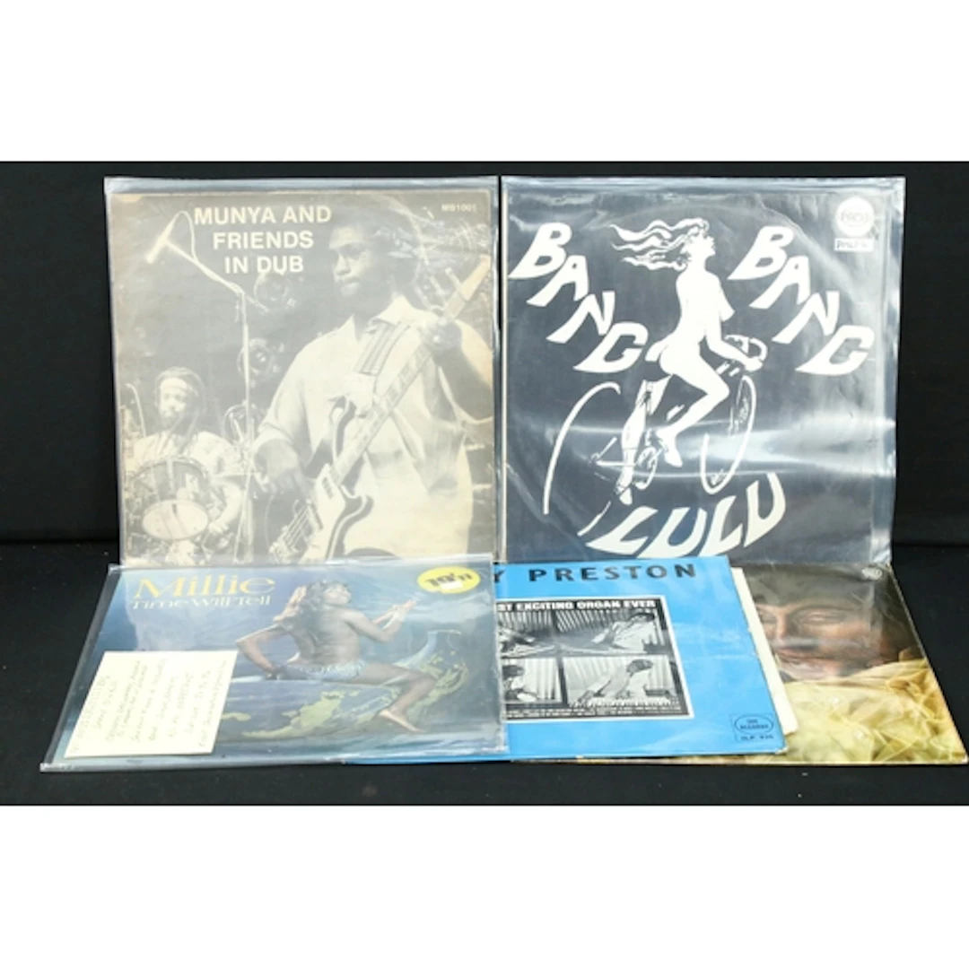 Vinyl - 5 LPs to include Munya And Friends In Dub (Gramma – ...