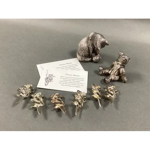 Camelot Silverware; A Whimsical Hallmarked Silver (filled) C...