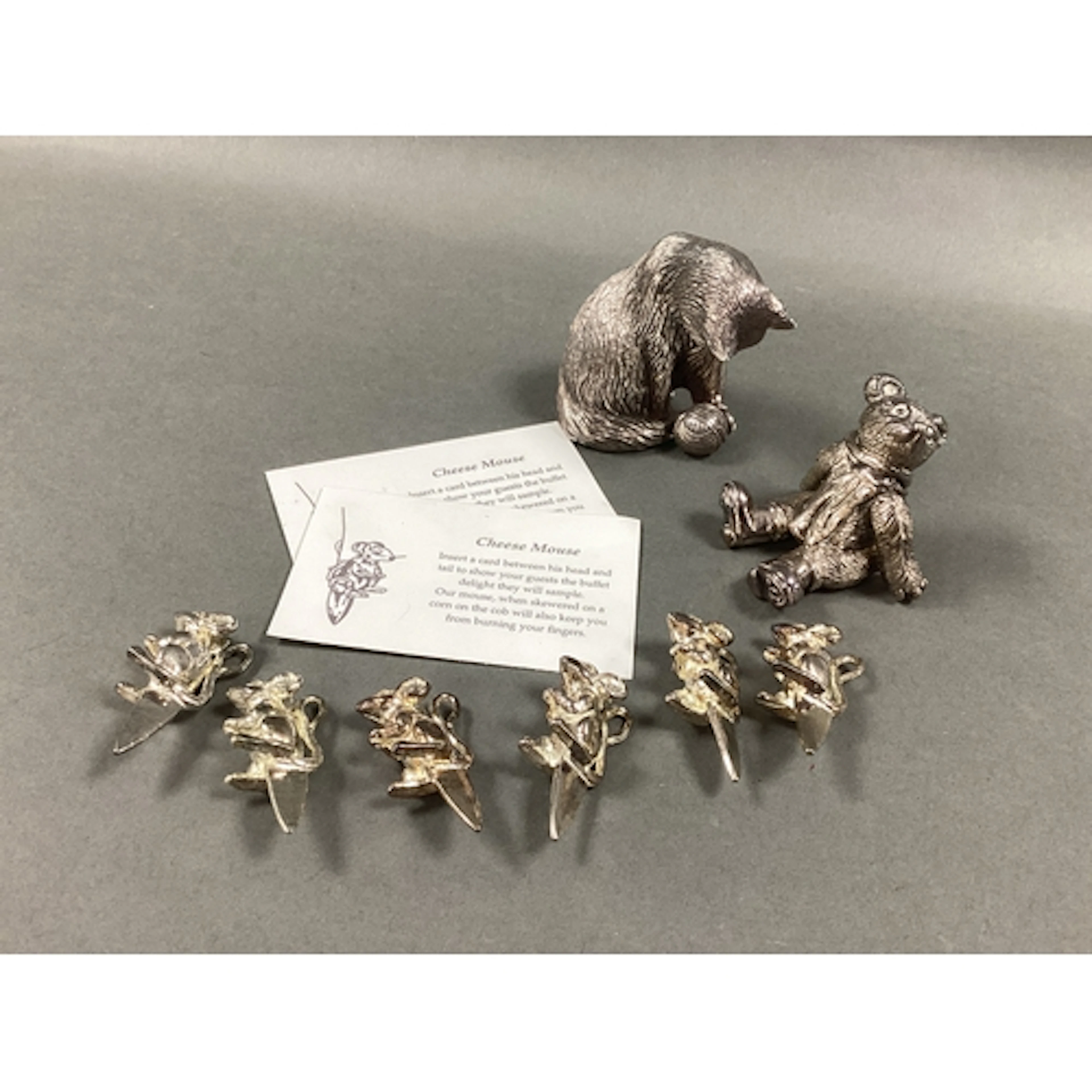 Camelot Silverware; A Whimsical Hallmarked Silver (filled) C...
