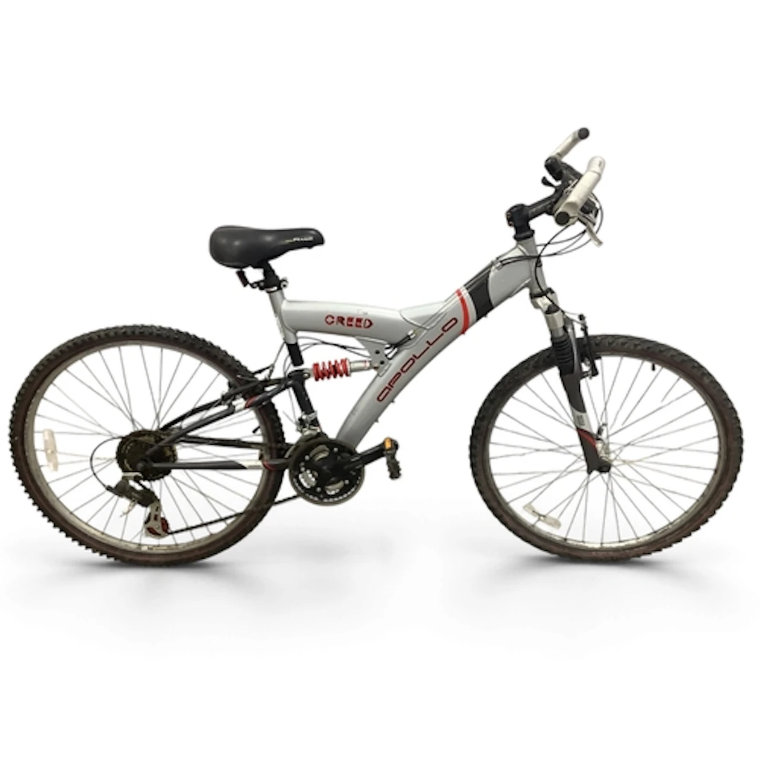 Apollo Creed Mountain Bike with Velo Plush Saddle and Shiman...