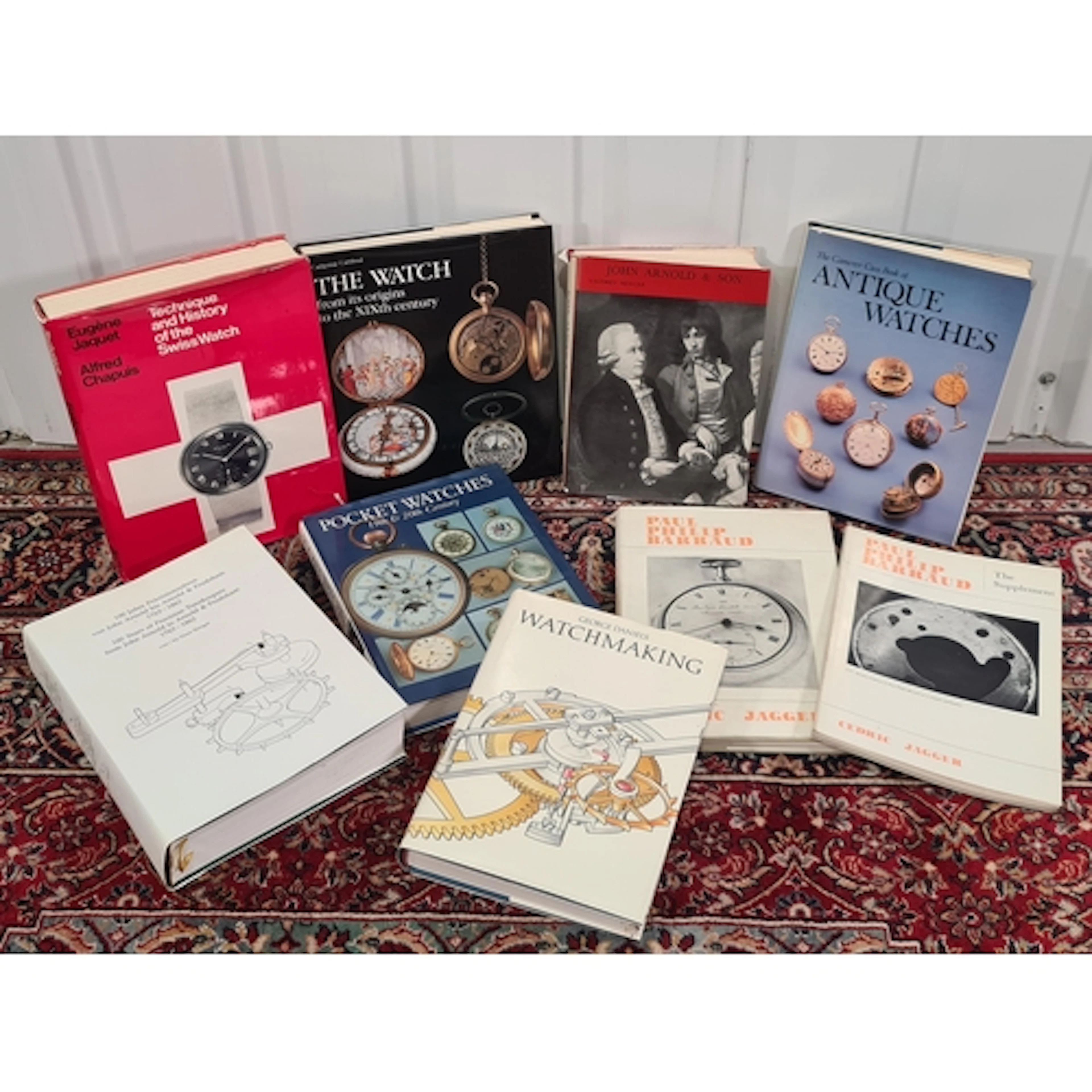 A box of Reference Books to include "Pocket Watches 19th & 2...