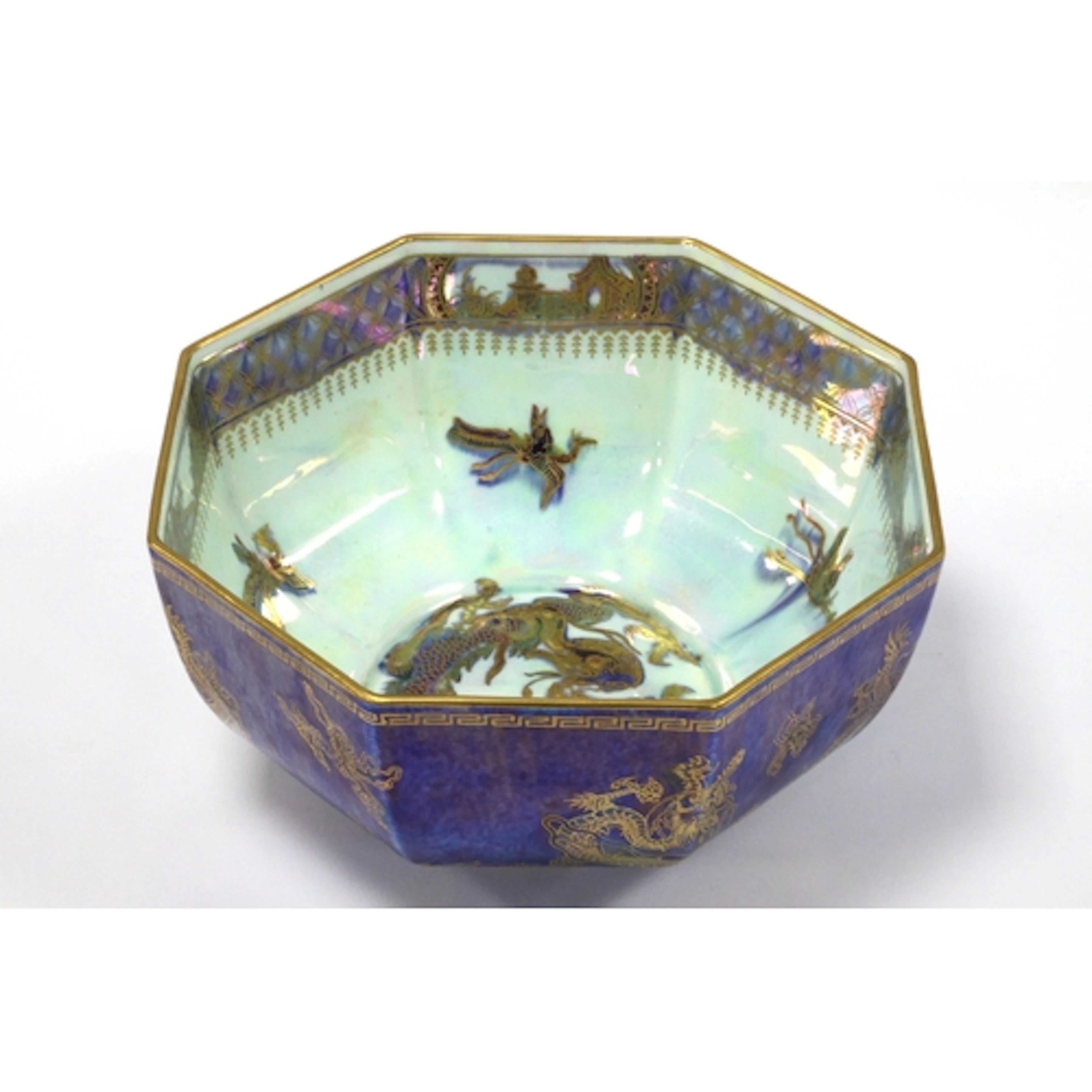 A Wedgwood Porcelain Bowl of Octagonal Form, designed by Dai...