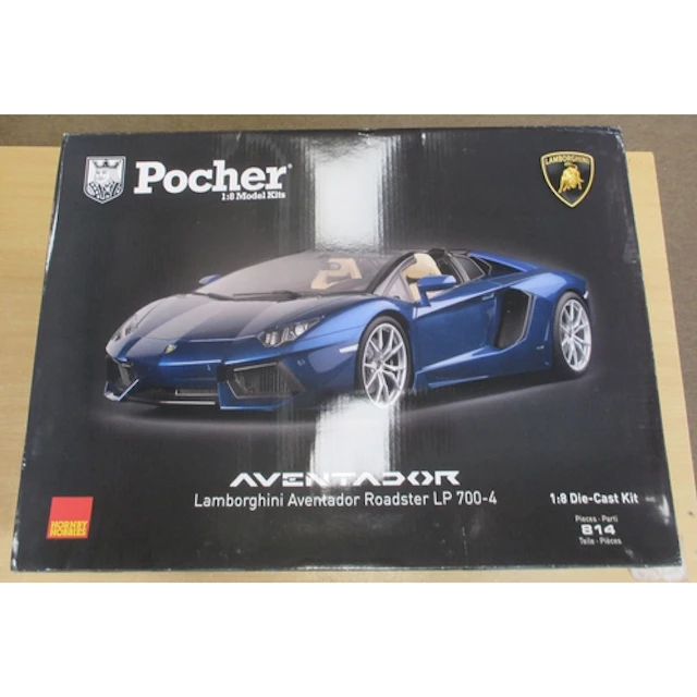 Pocher (Hornby). Appears factory sealed 1/8 scale die-cast k...