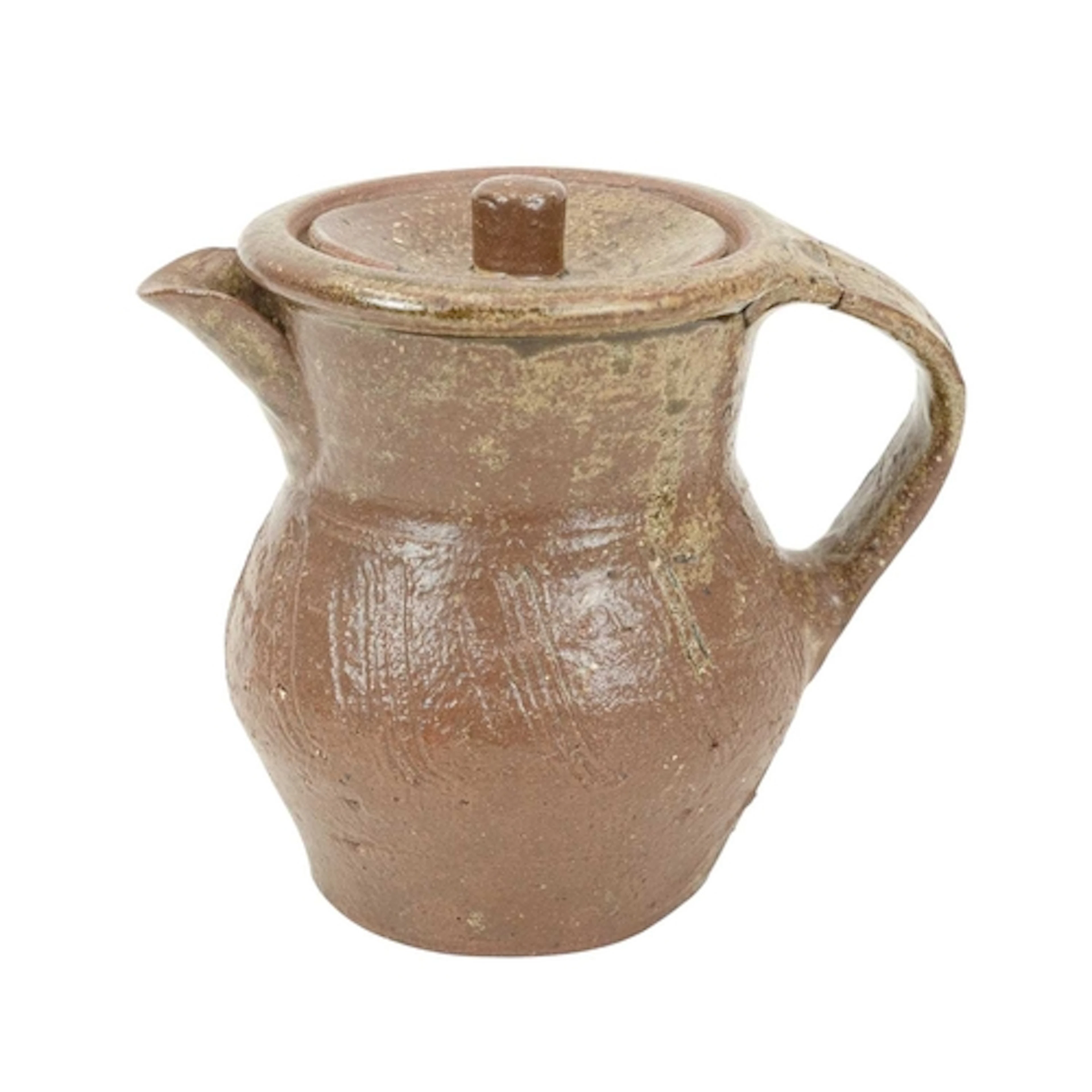 § Bernard Howell LEACH (1887-1979) Coffee Pot Stoneware, imp...