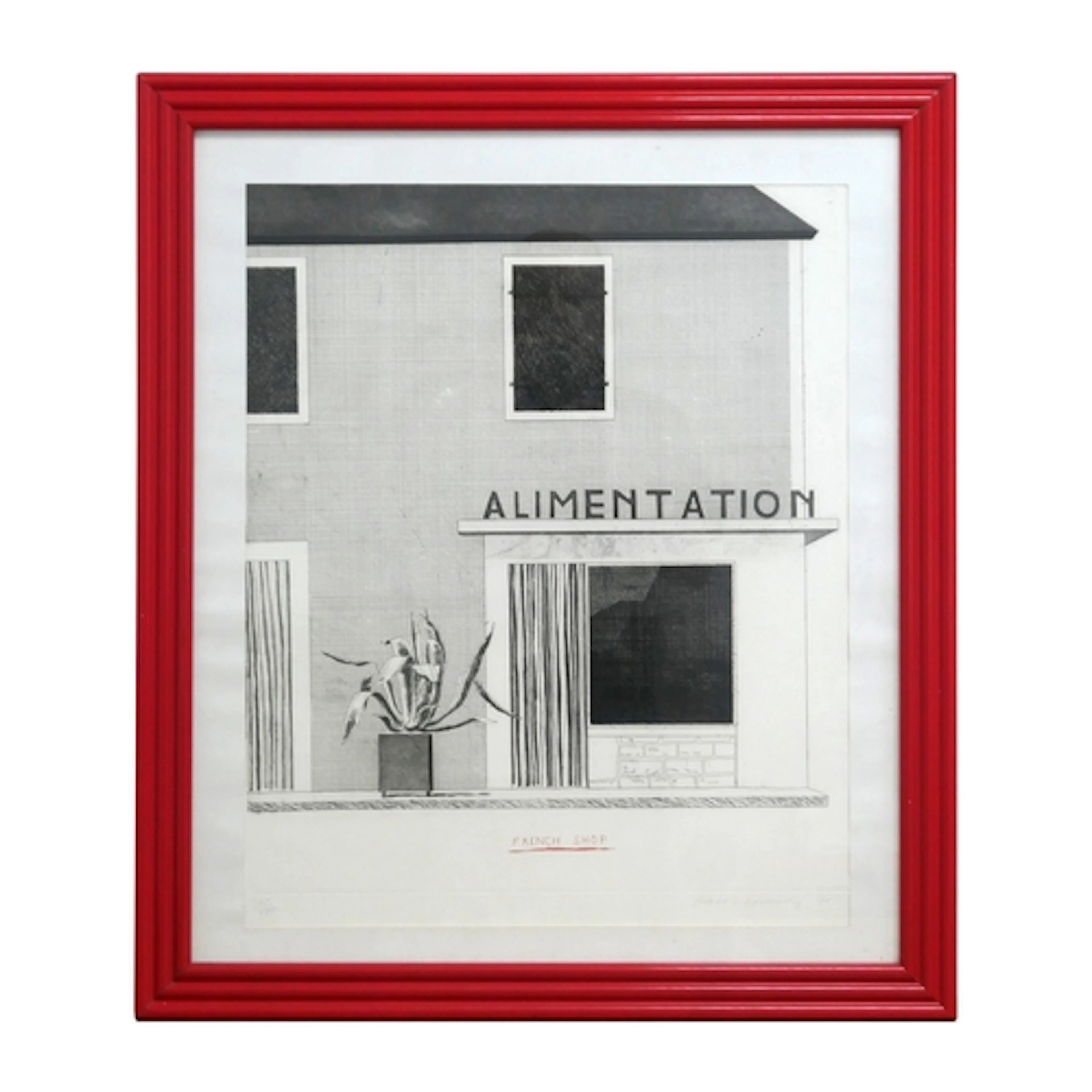 After David Hockney (1931 - 2026) *ARR 'French Shop - Alime...