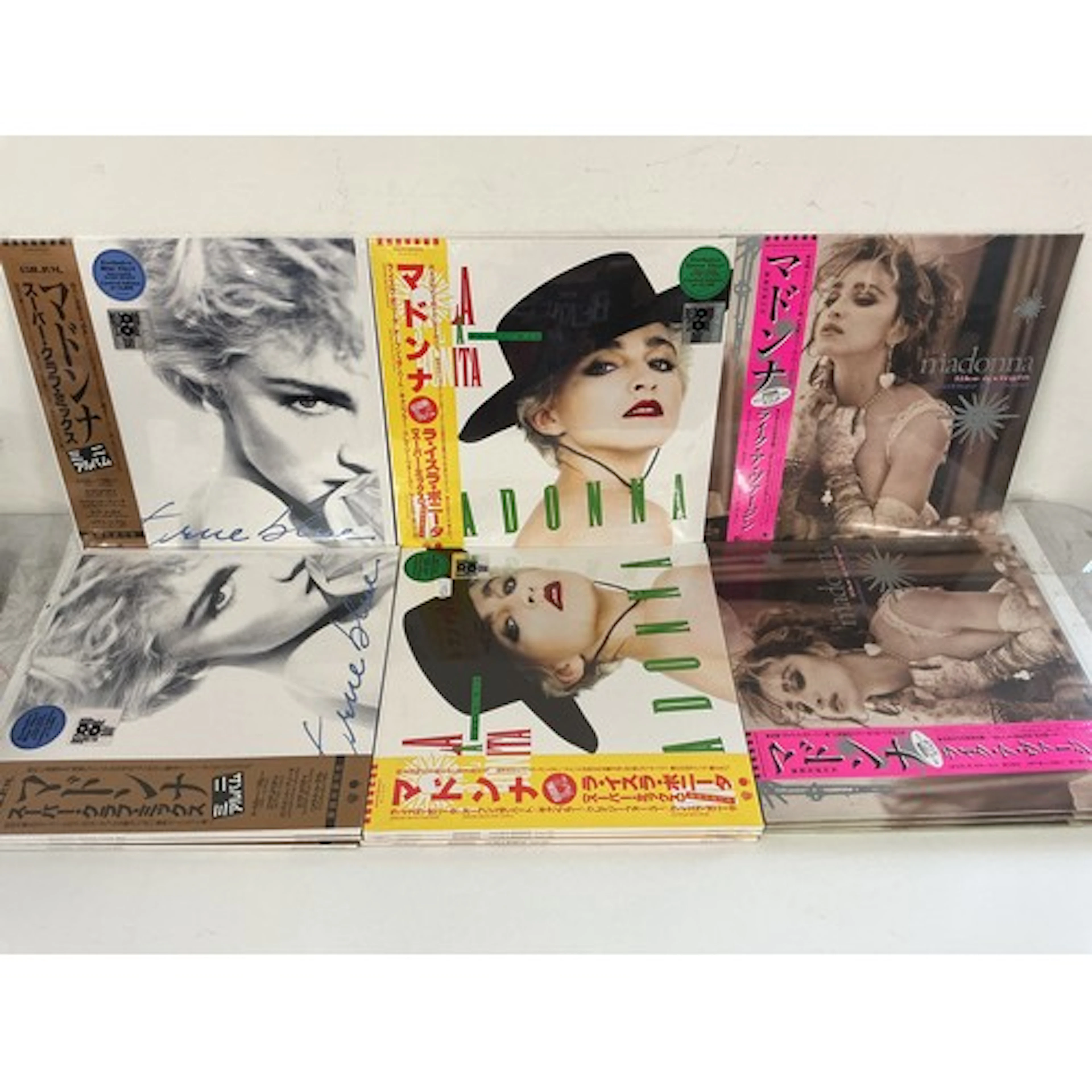 Twelve Japanese import RSD exclusive Madonna 12” singles com...