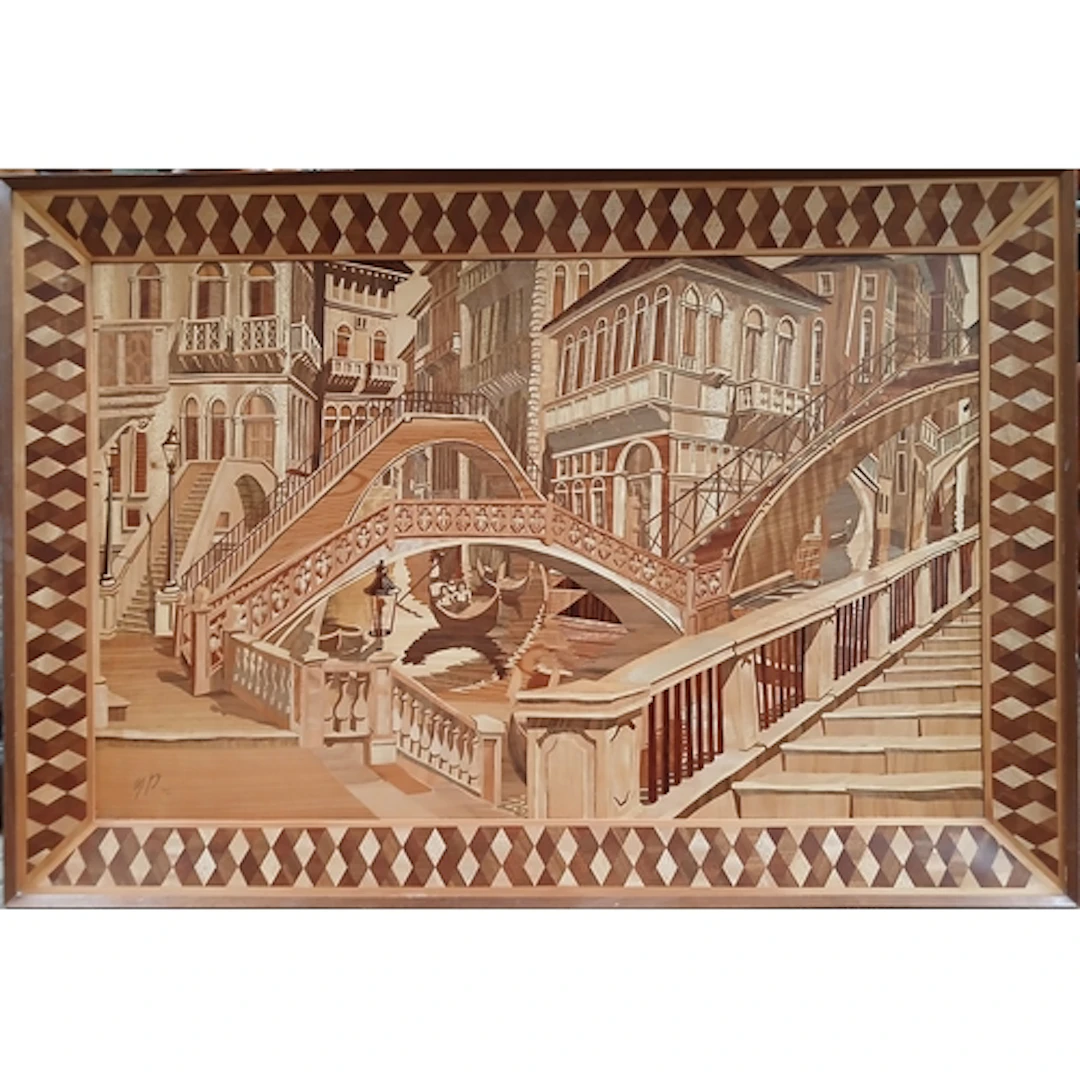 John Southworth Prescott (b1939), untitled, Venetian scene, ...