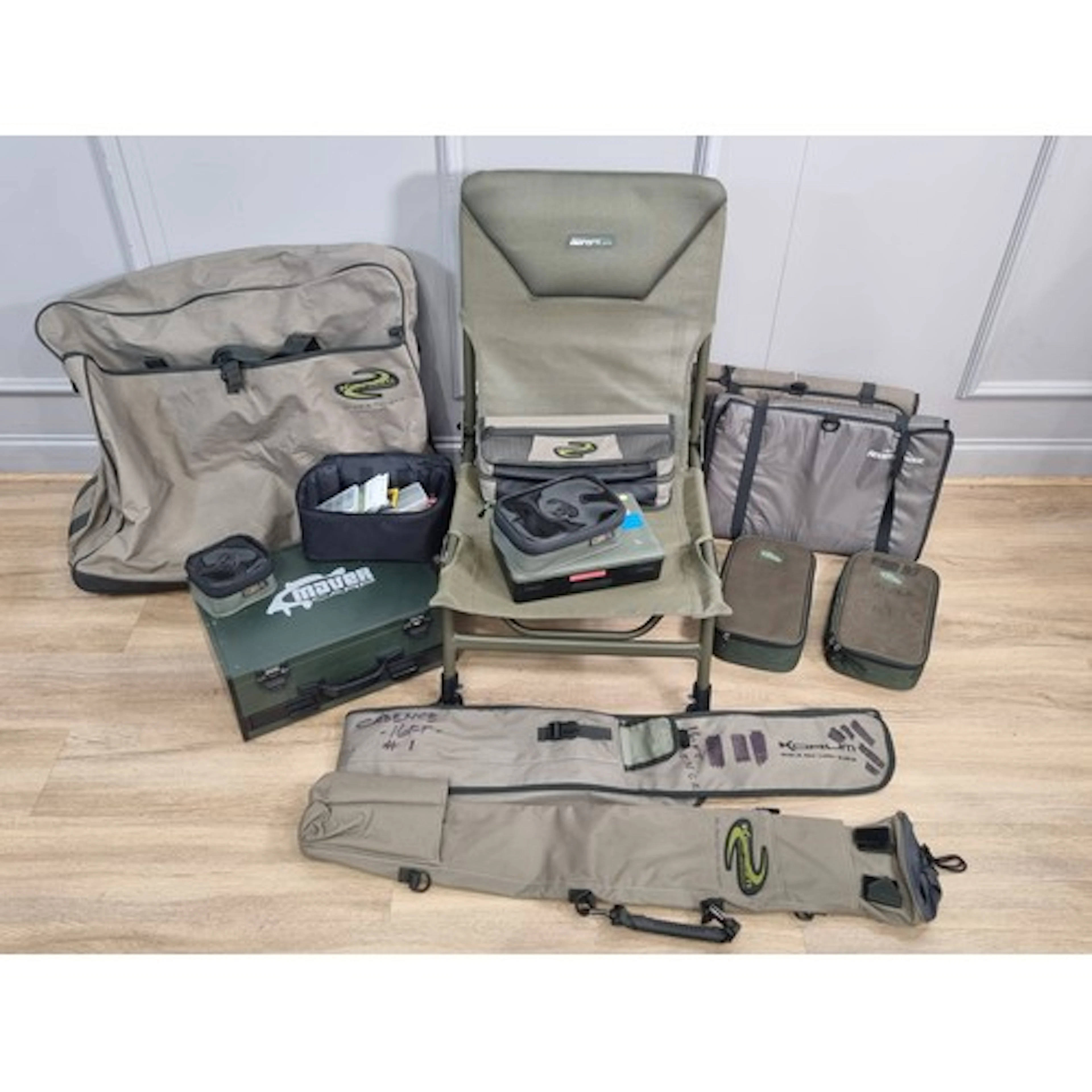 A quantity of Carp/Barbel Fishing Equipment to include, two ...