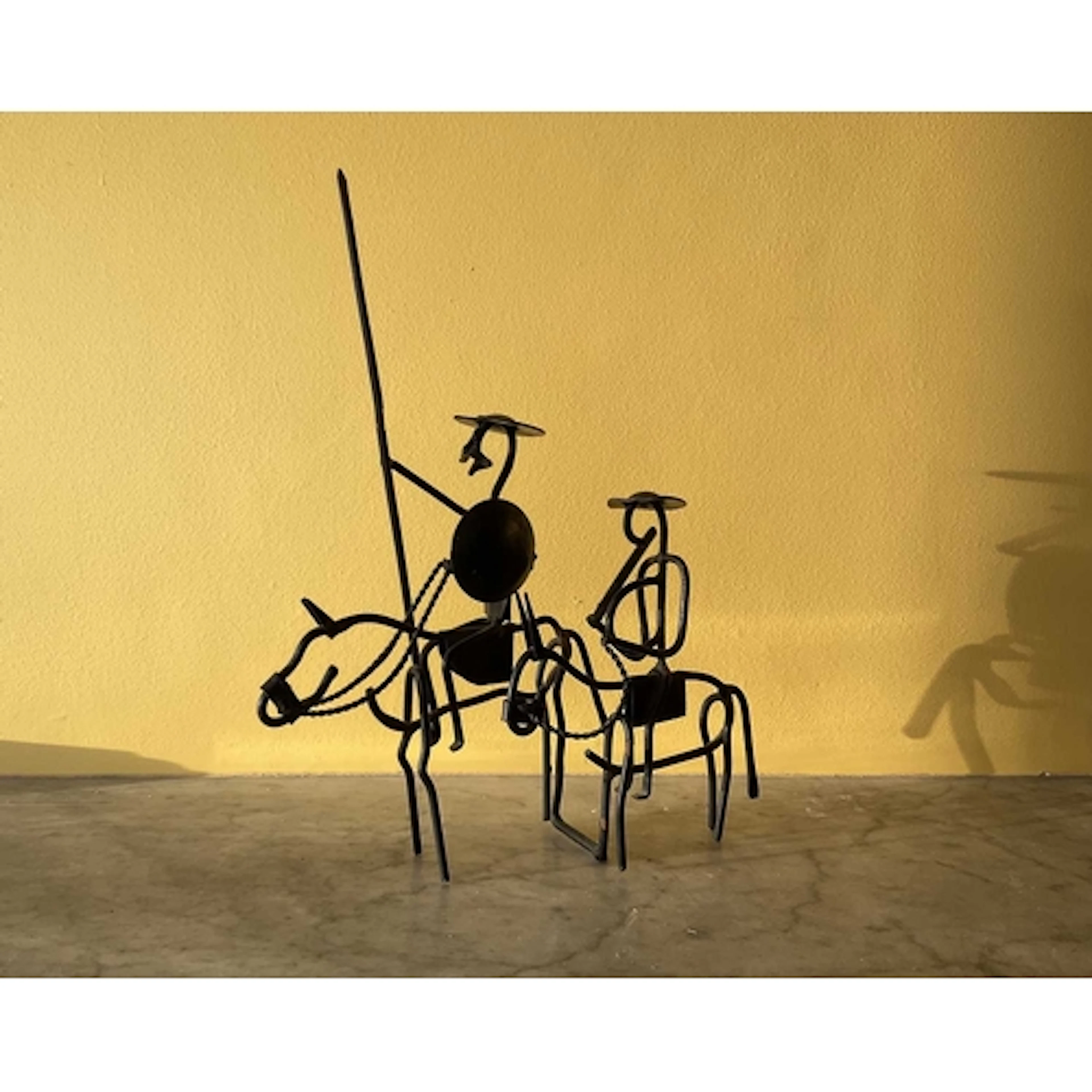 Wirework Sculpture after Pablo Picasso H 23cm There are some...