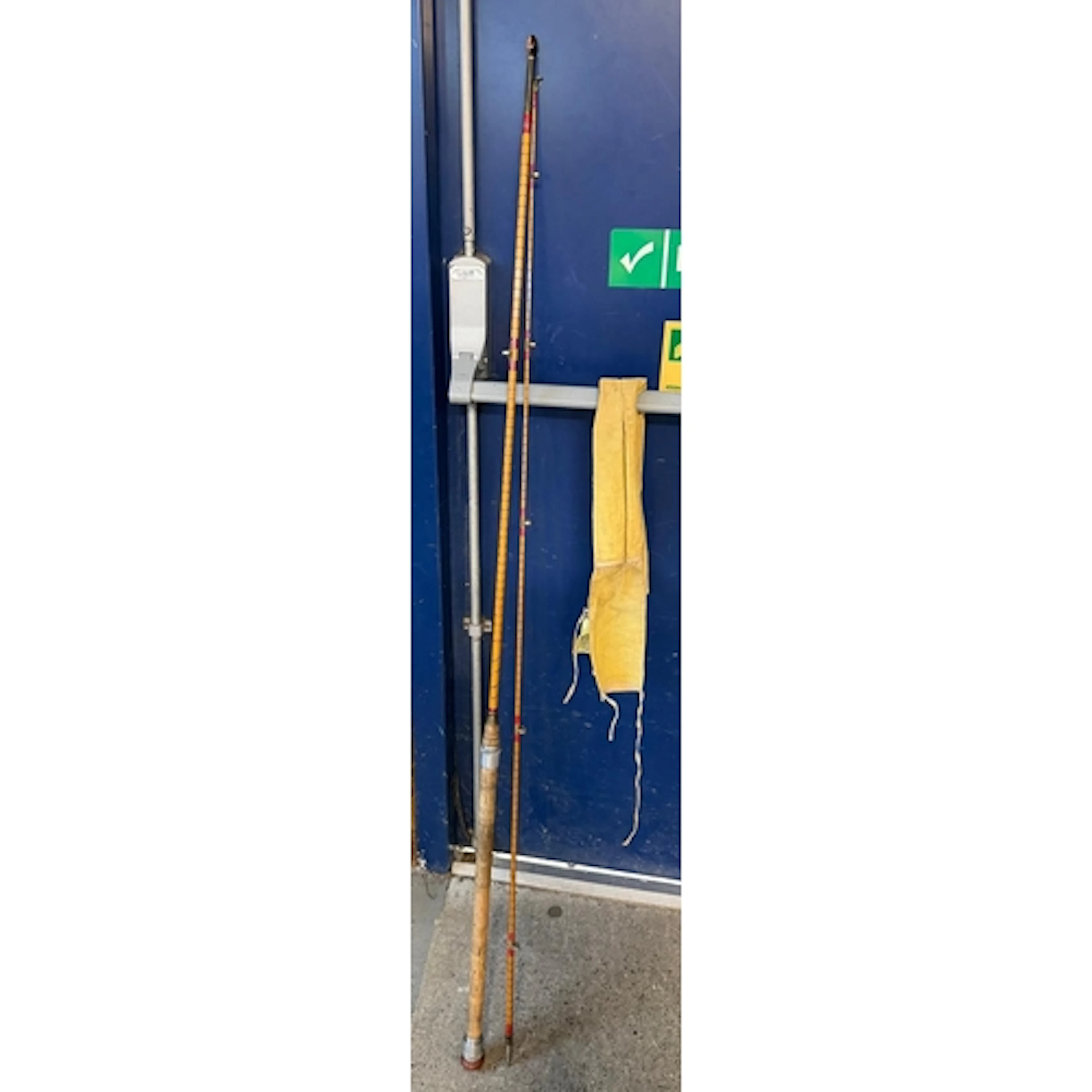 Vintage Hardy Corbett 9 foot 6 inches salmon spinning split...