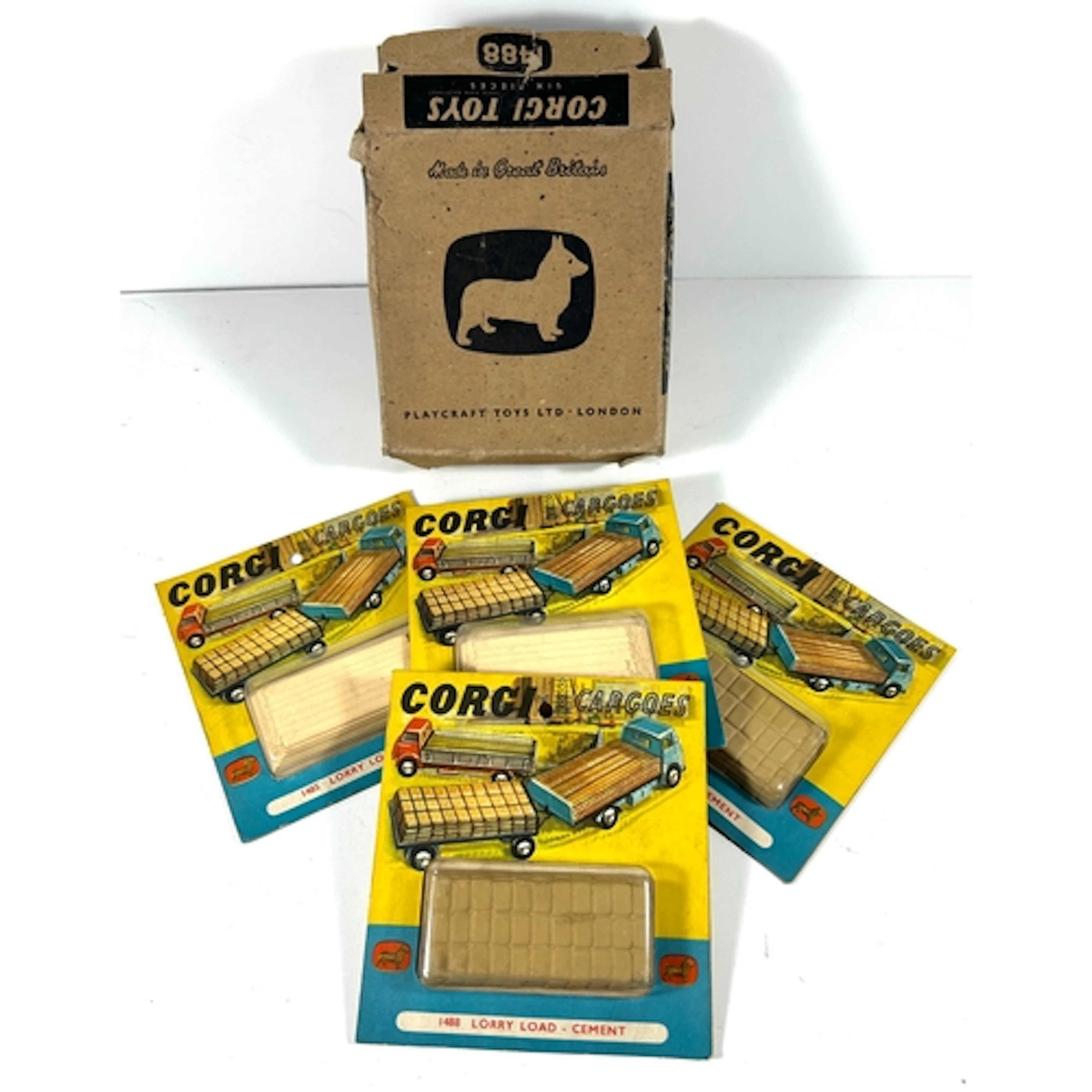 A rare early 1960's Corgi Toys retailers Trade Pack "Lorry ...