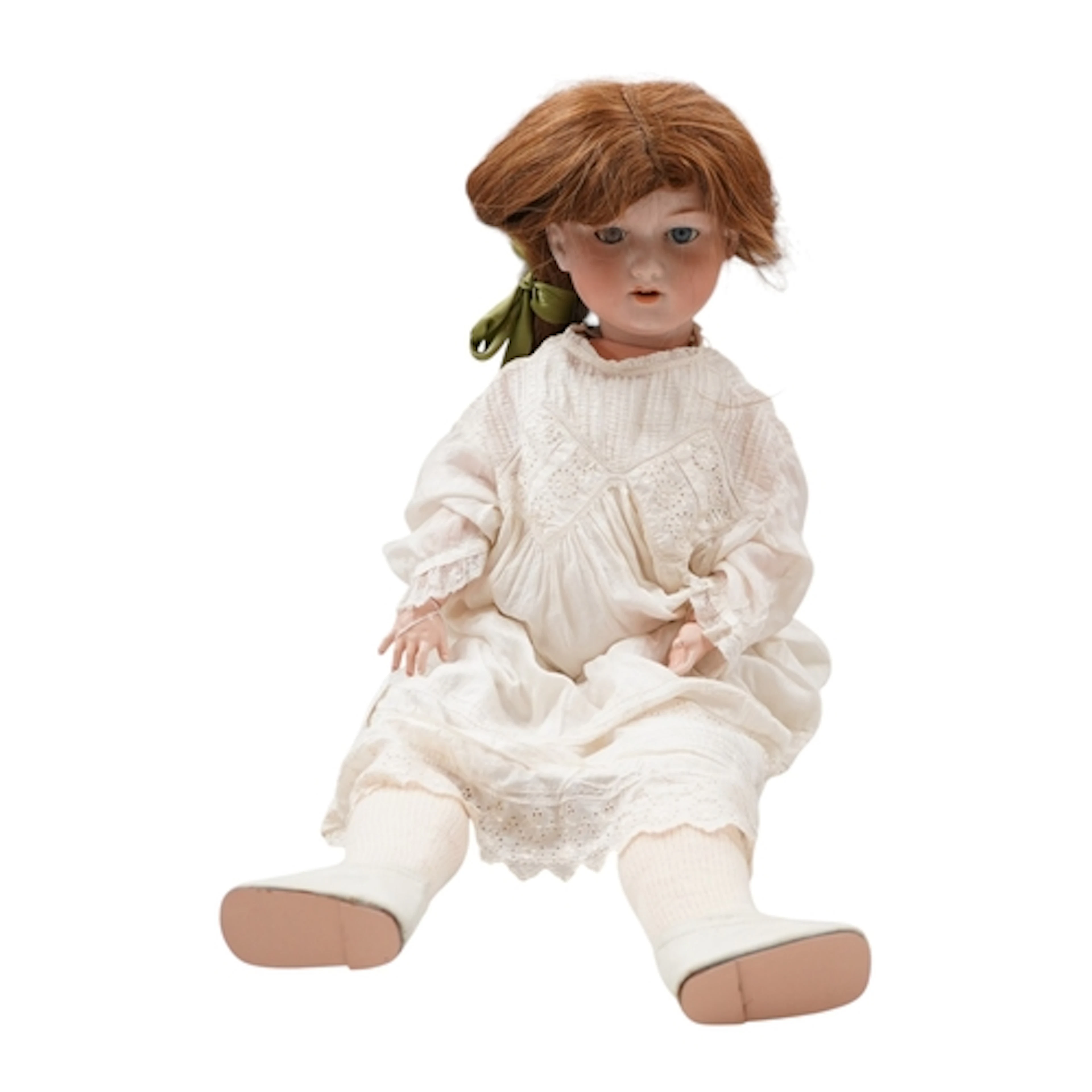 A large Armand Marseille 390 bisque head doll DRGM 246/1 A13...