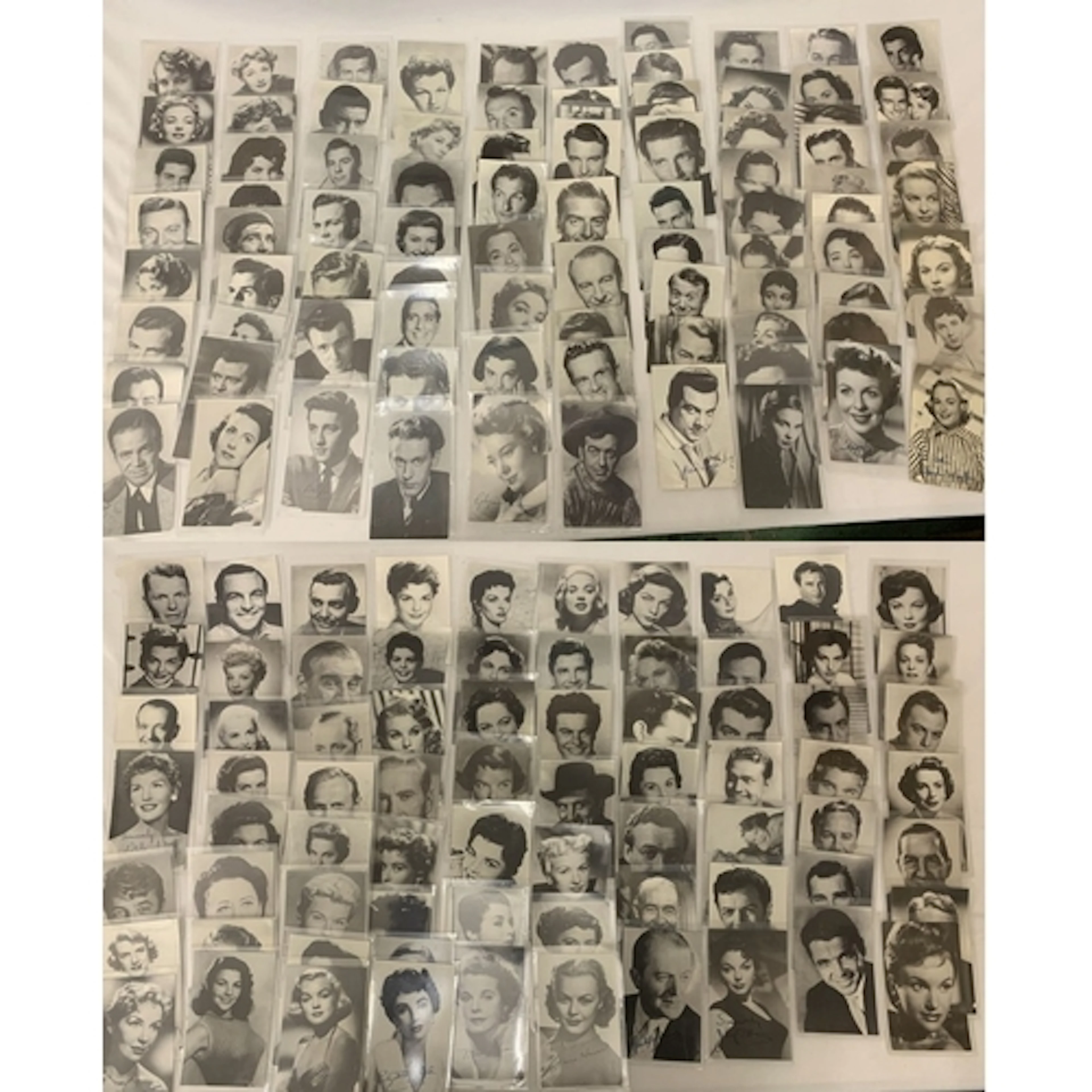Postcards of Actors & Hollywood Greats from 1900s, most have...
