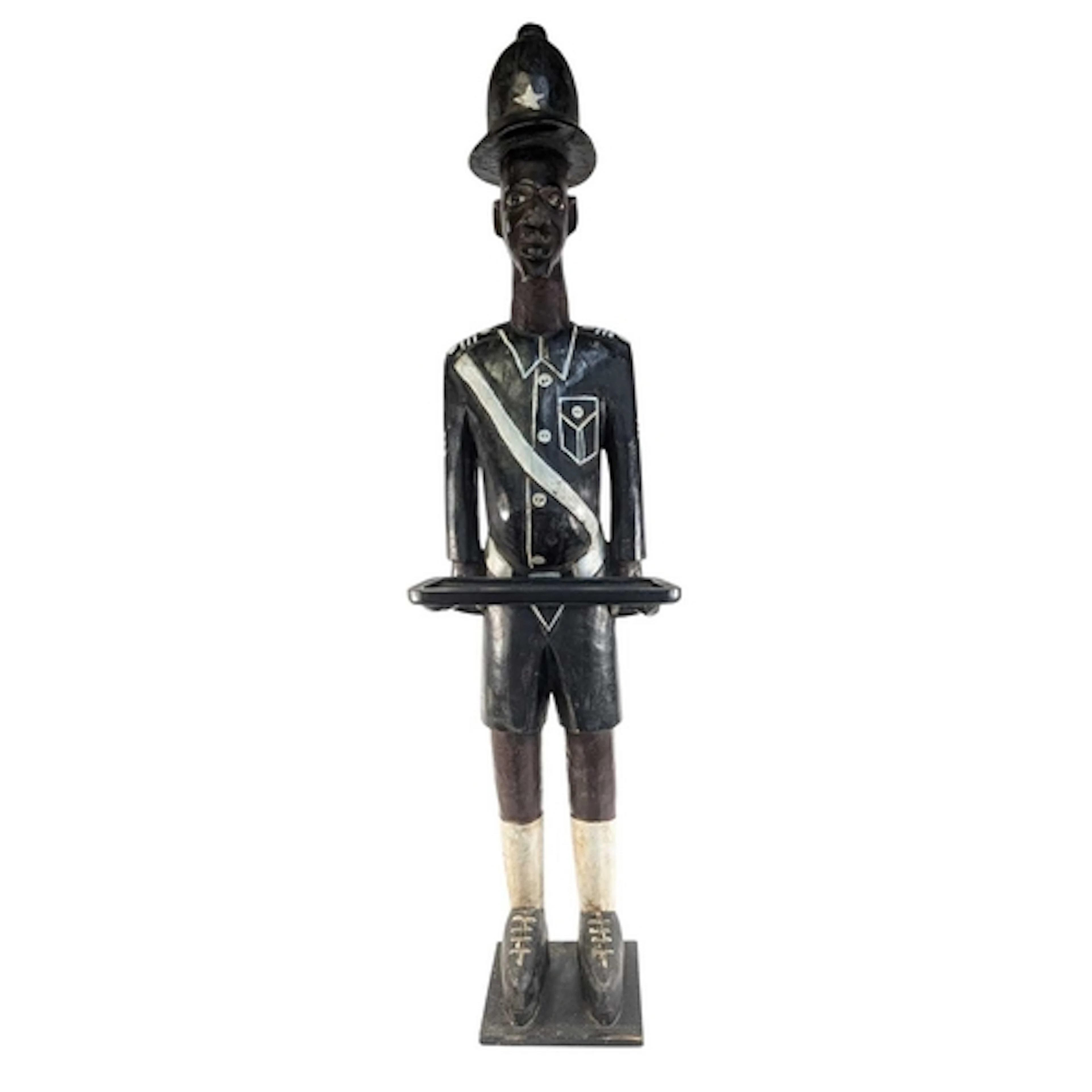 A large West African / Ivory Coast Baule Tribe hand carved w...