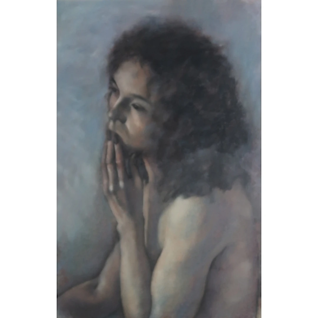 KAREN MCINTYRE (SCOTTISH b.1953) PORTRAIT STUDY ...