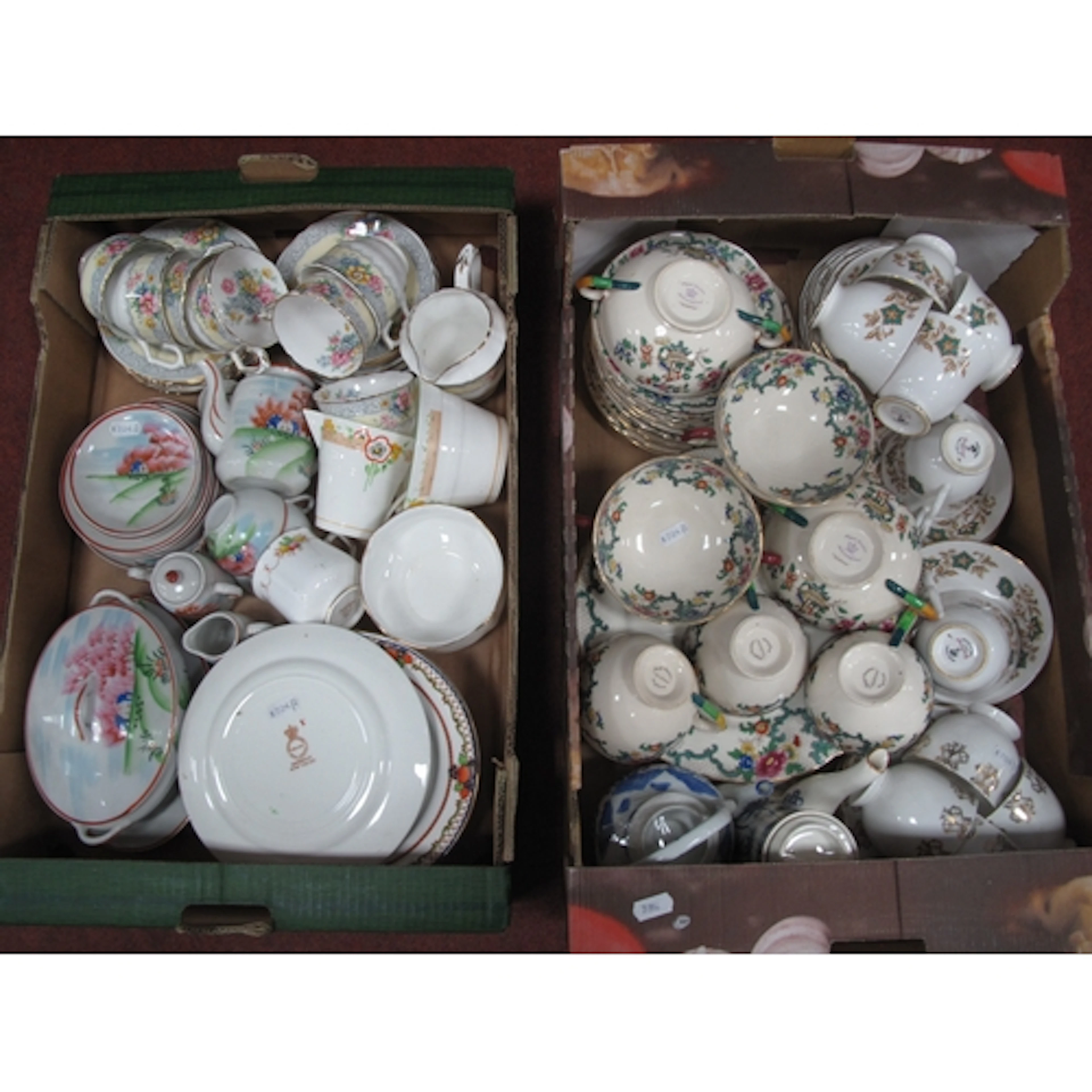 Ceramics, including assorted vintage tea and dinner wares by...