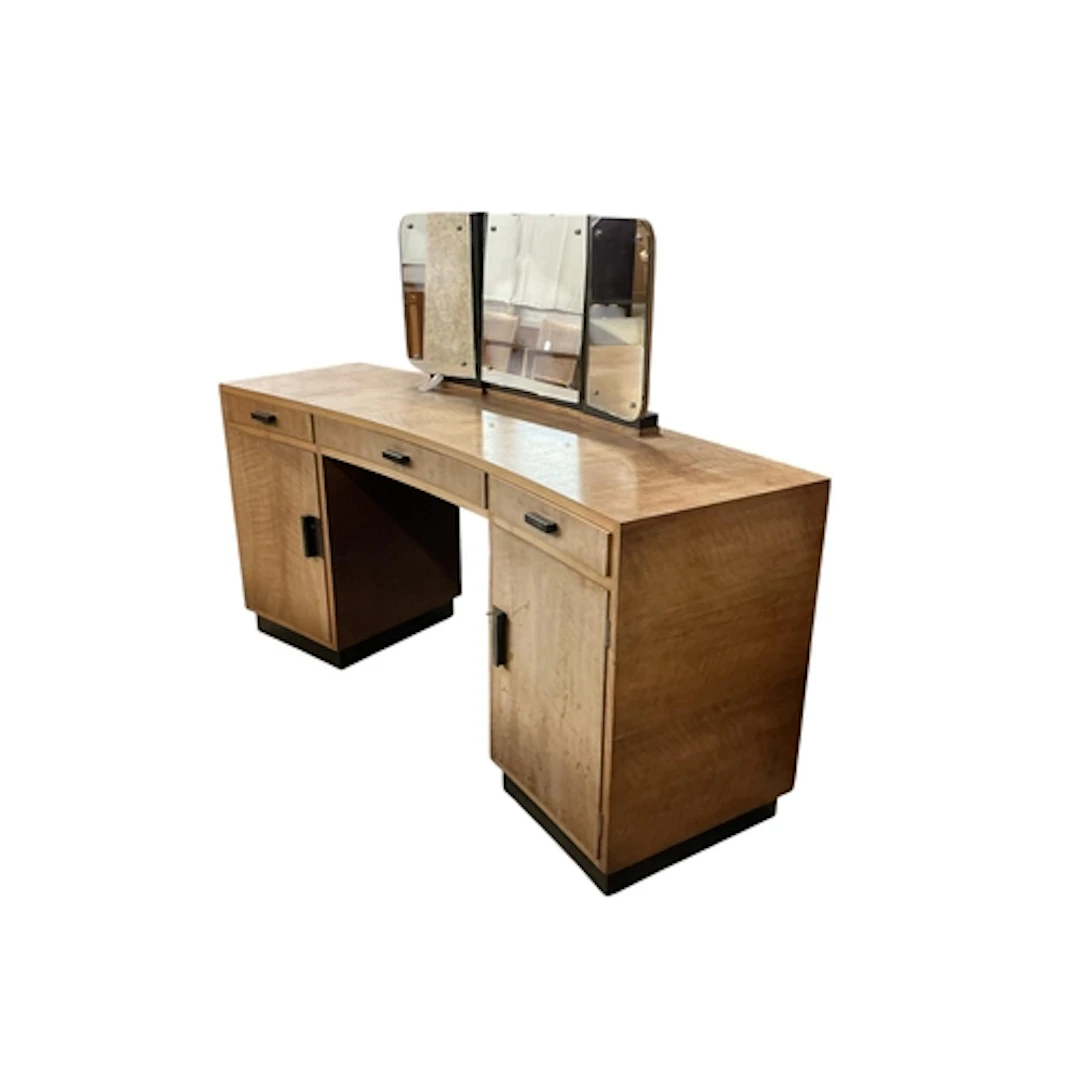 A Gordon Russell concave dressing table, with documentation,...