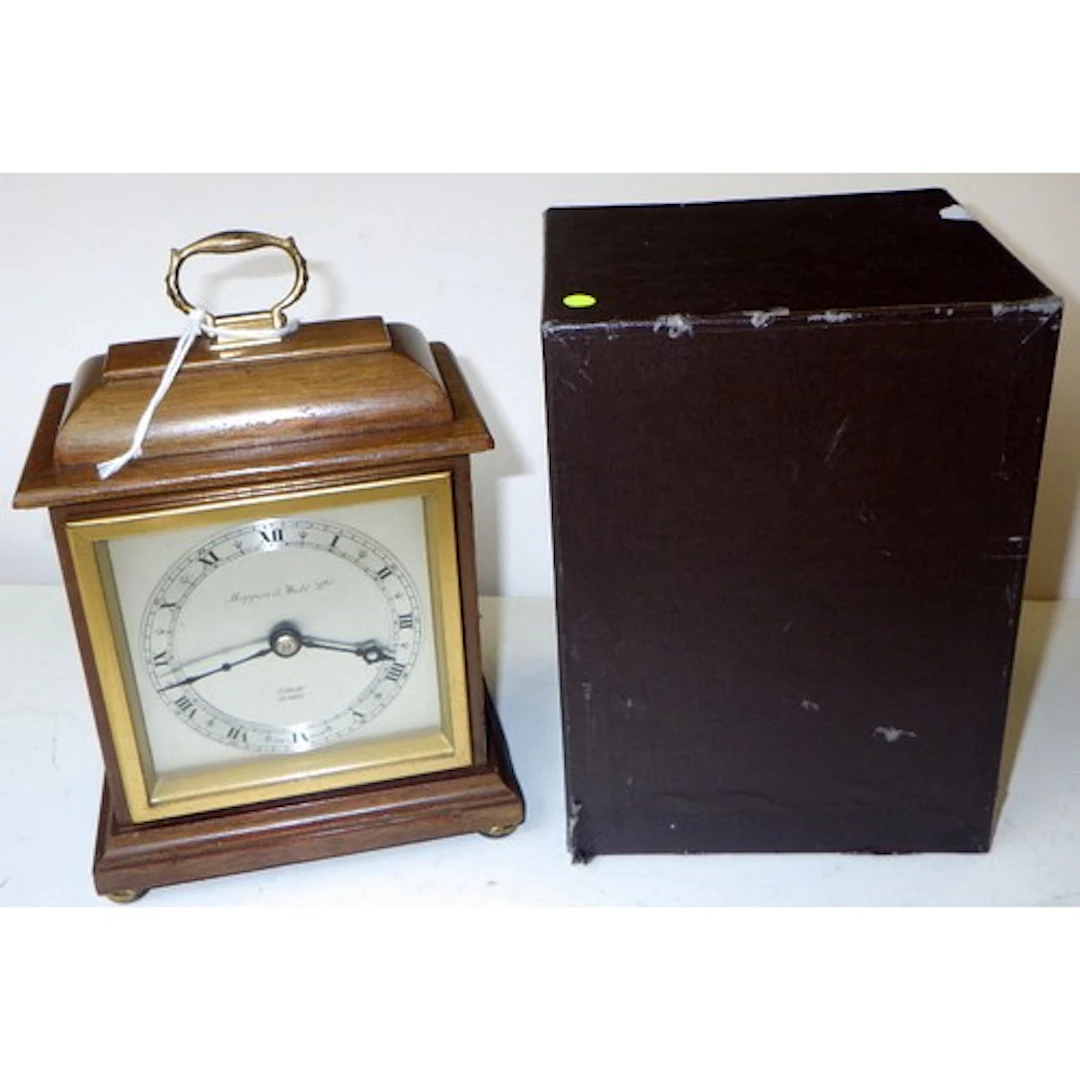 A small Elliott bracket clock