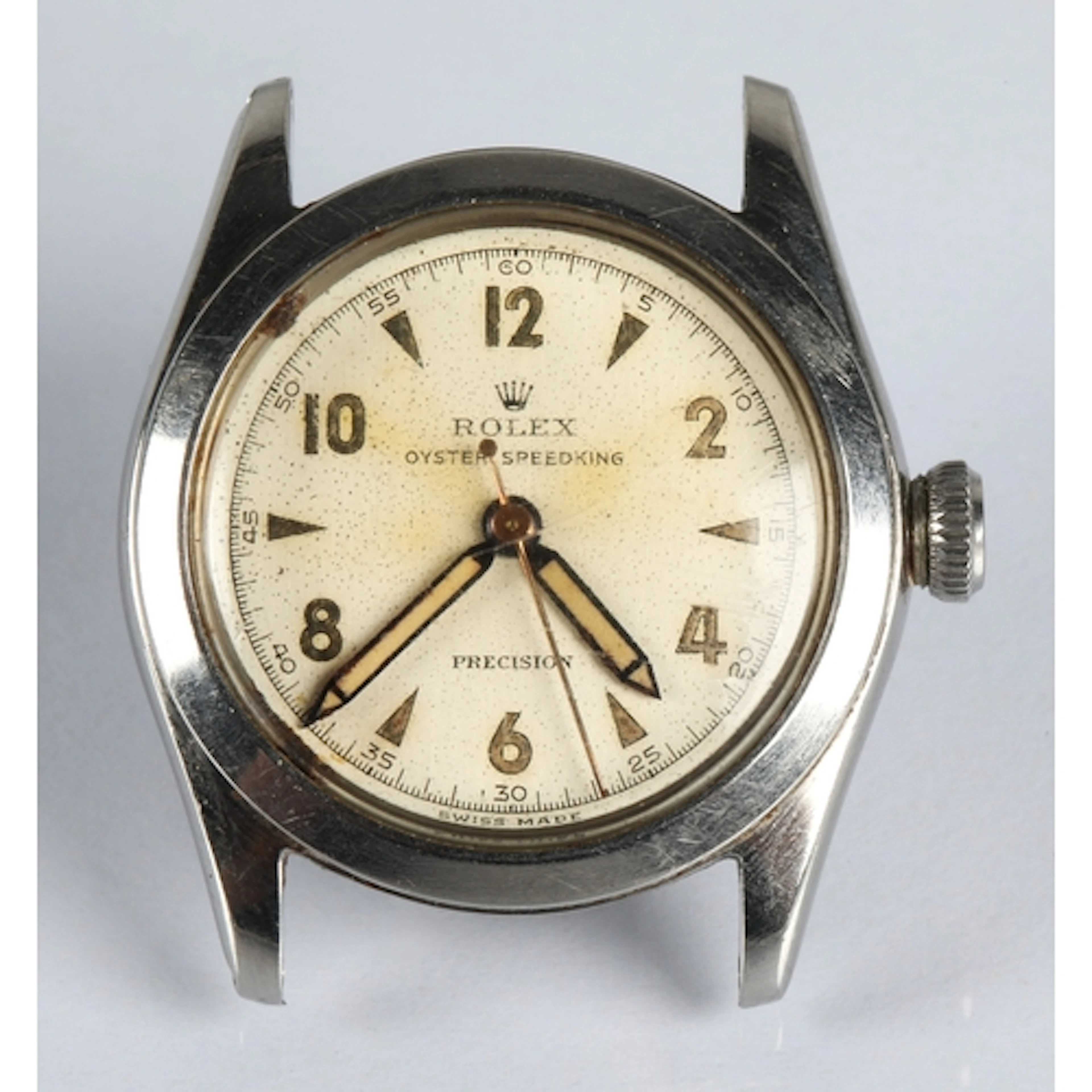 Rolex Oyster Speedking Precision watch, c. Mid Century with ...