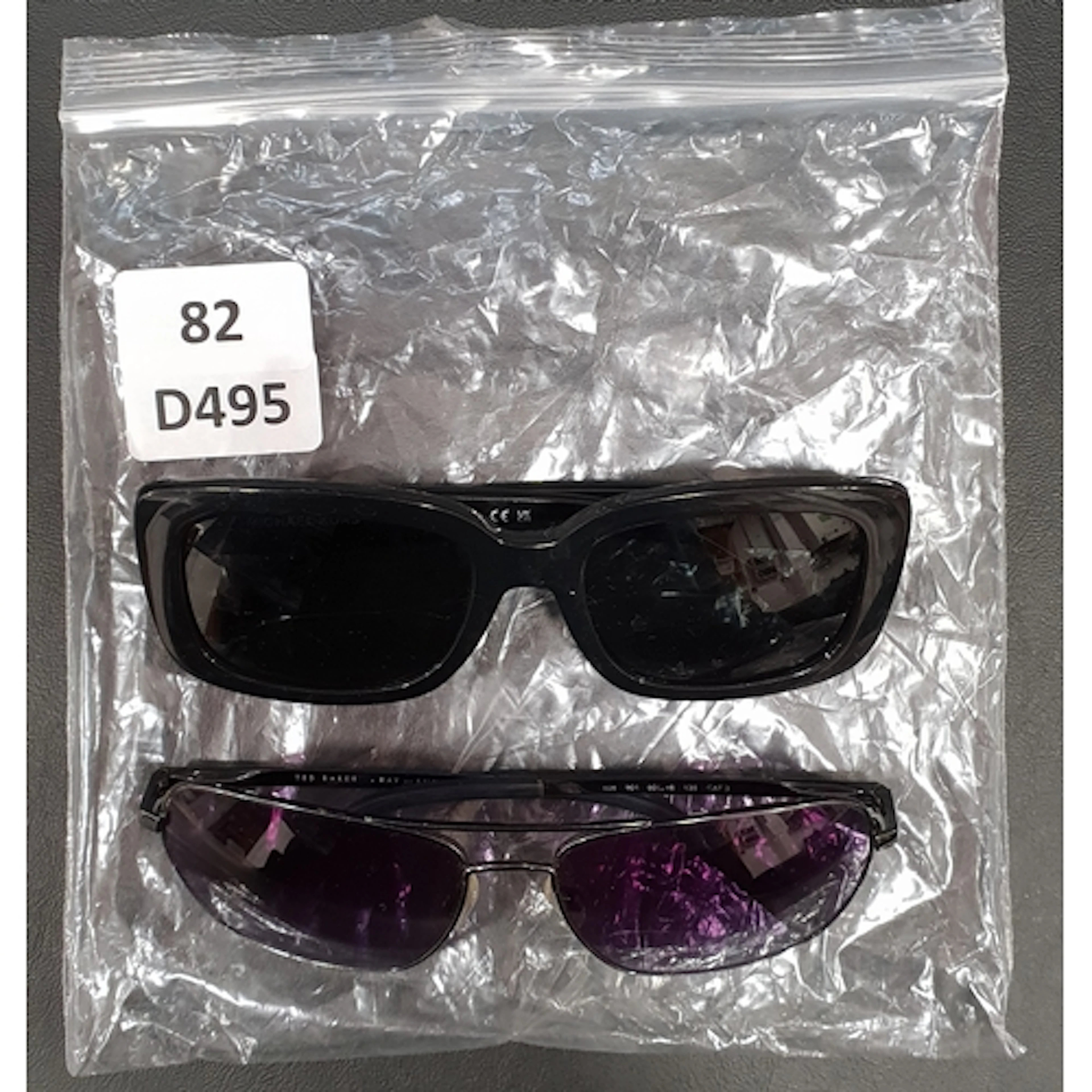 TWO PAIRS OF SUNGLASSES including Michael Kors, Model 200587...