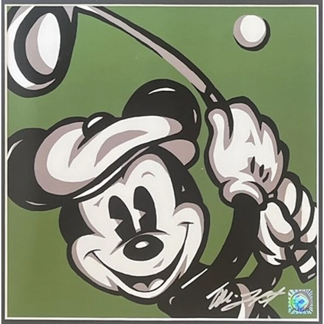 Allison Lefcort (American, b. 1975) Mickey Mouse Playing Go...