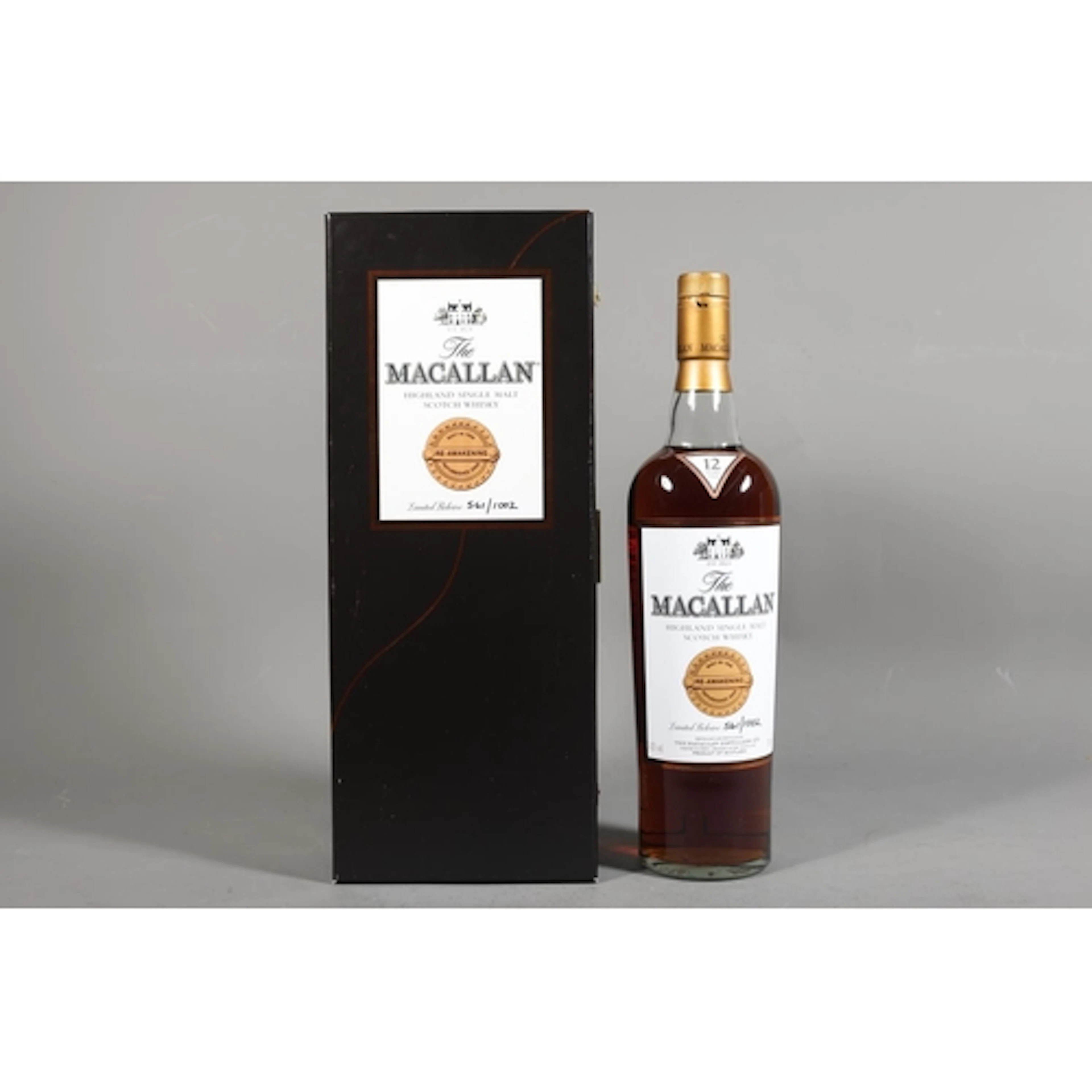 THE MACALLAN 12 Re-Awakening twelve year old Highland single...