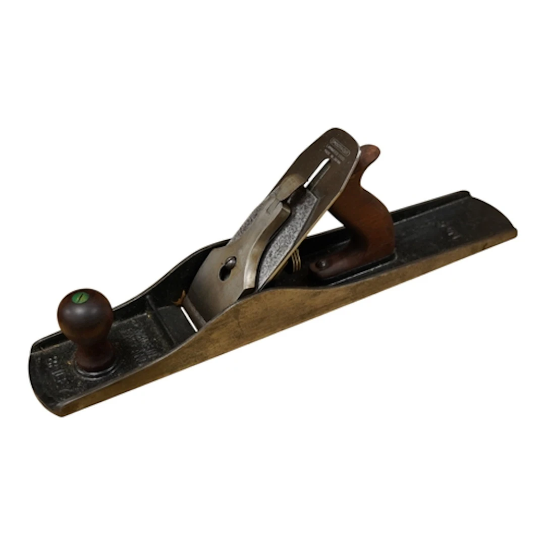 A Bailey No.6 Fore plane with plane sock