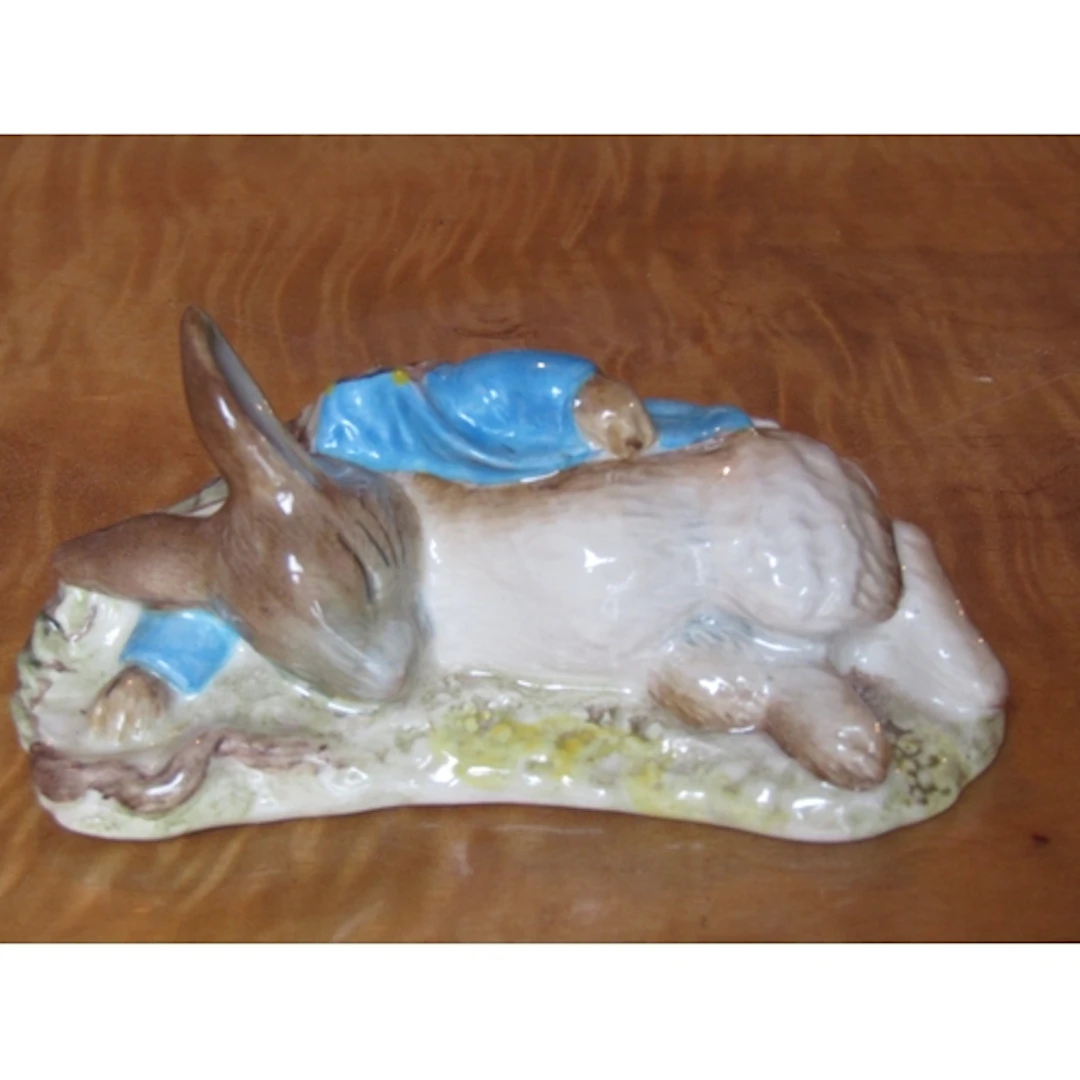 Royal Albert Fine Porcelain Beatrix Potter Figure Peter in t...