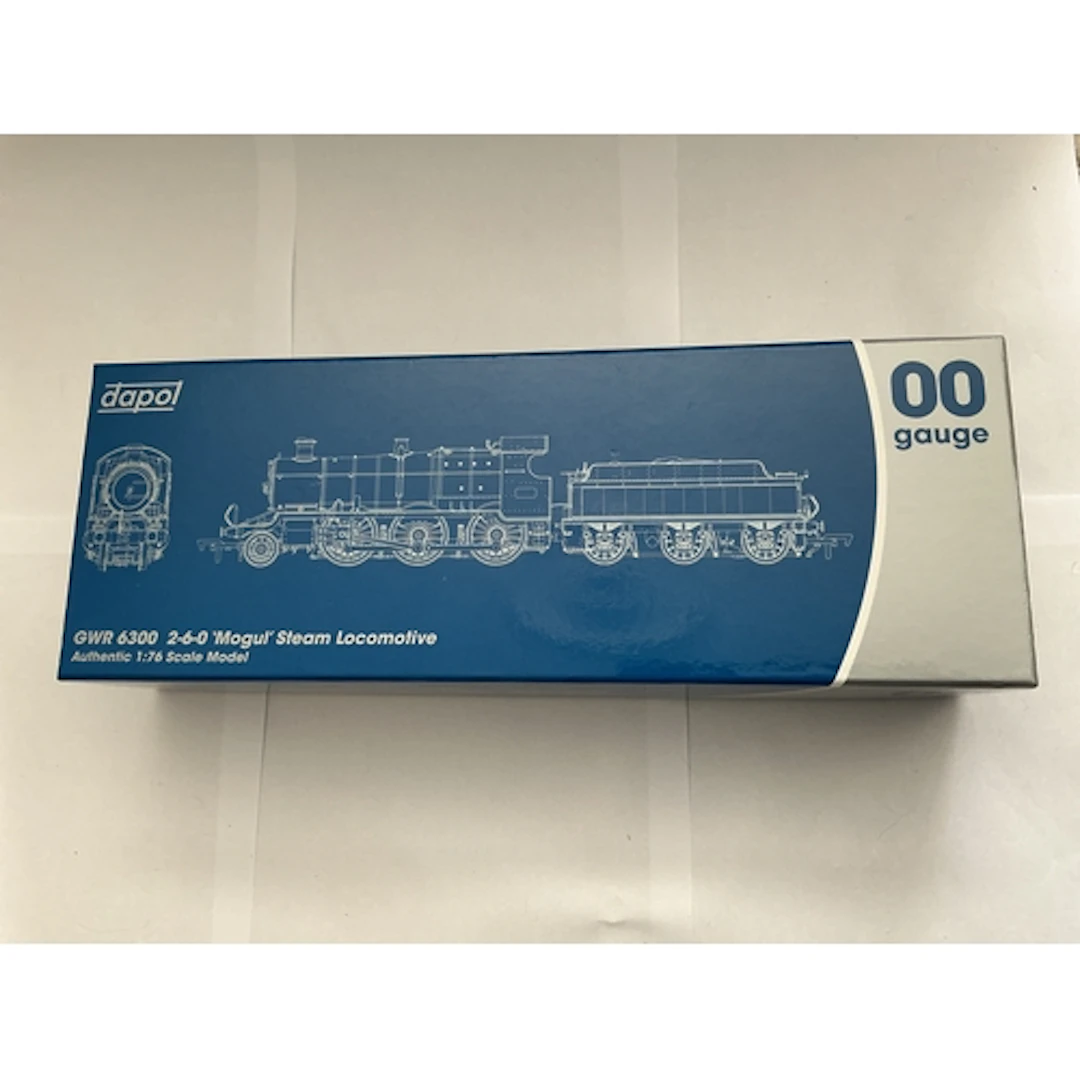 A Boxed Dapol GWR 6300 2-6-0 Mogul Steam 00 Gauge Locomotive...