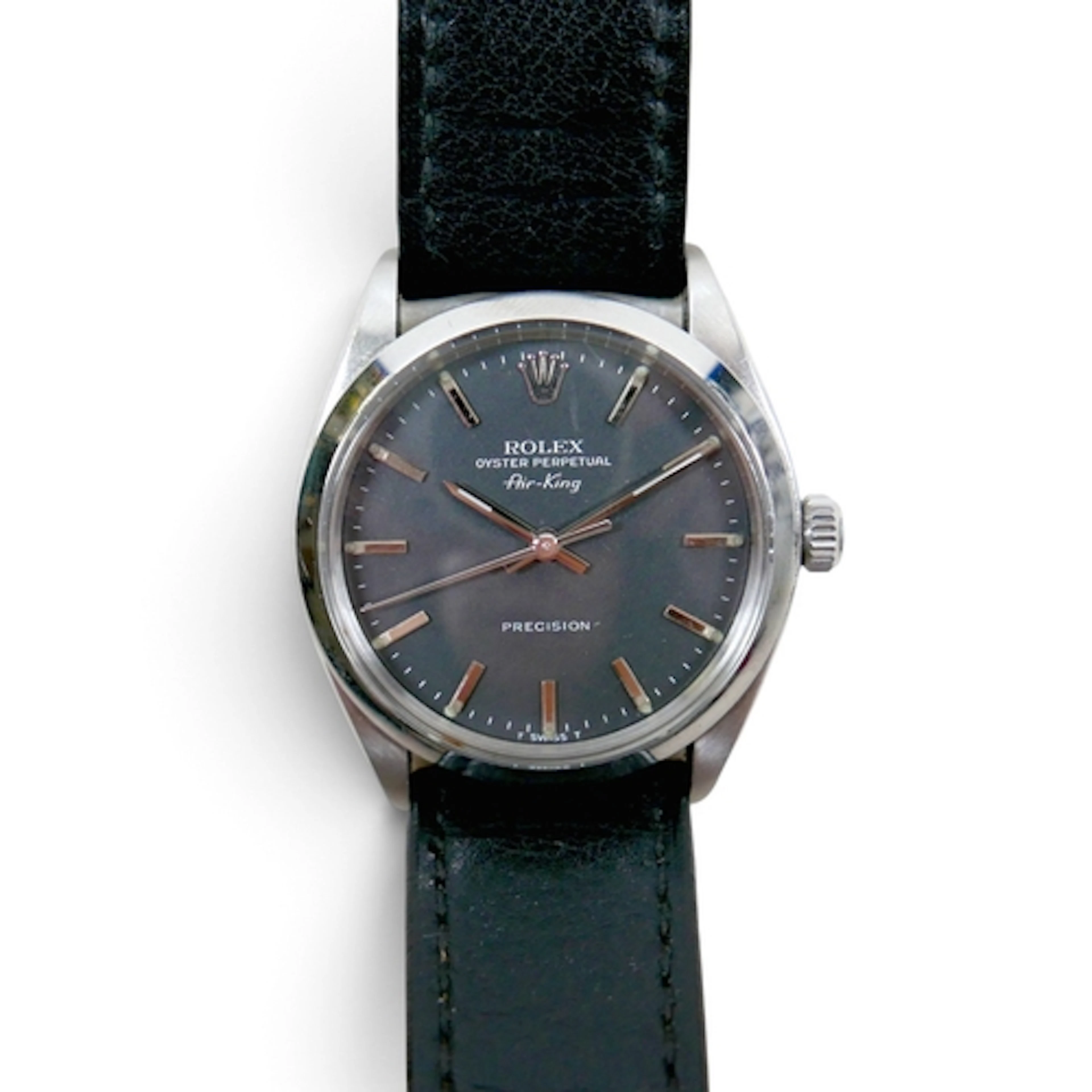A VINTAGE ROLEX OYSTER PERPETUAL AIR-KING AUTOMATIC GENTLEMA...
