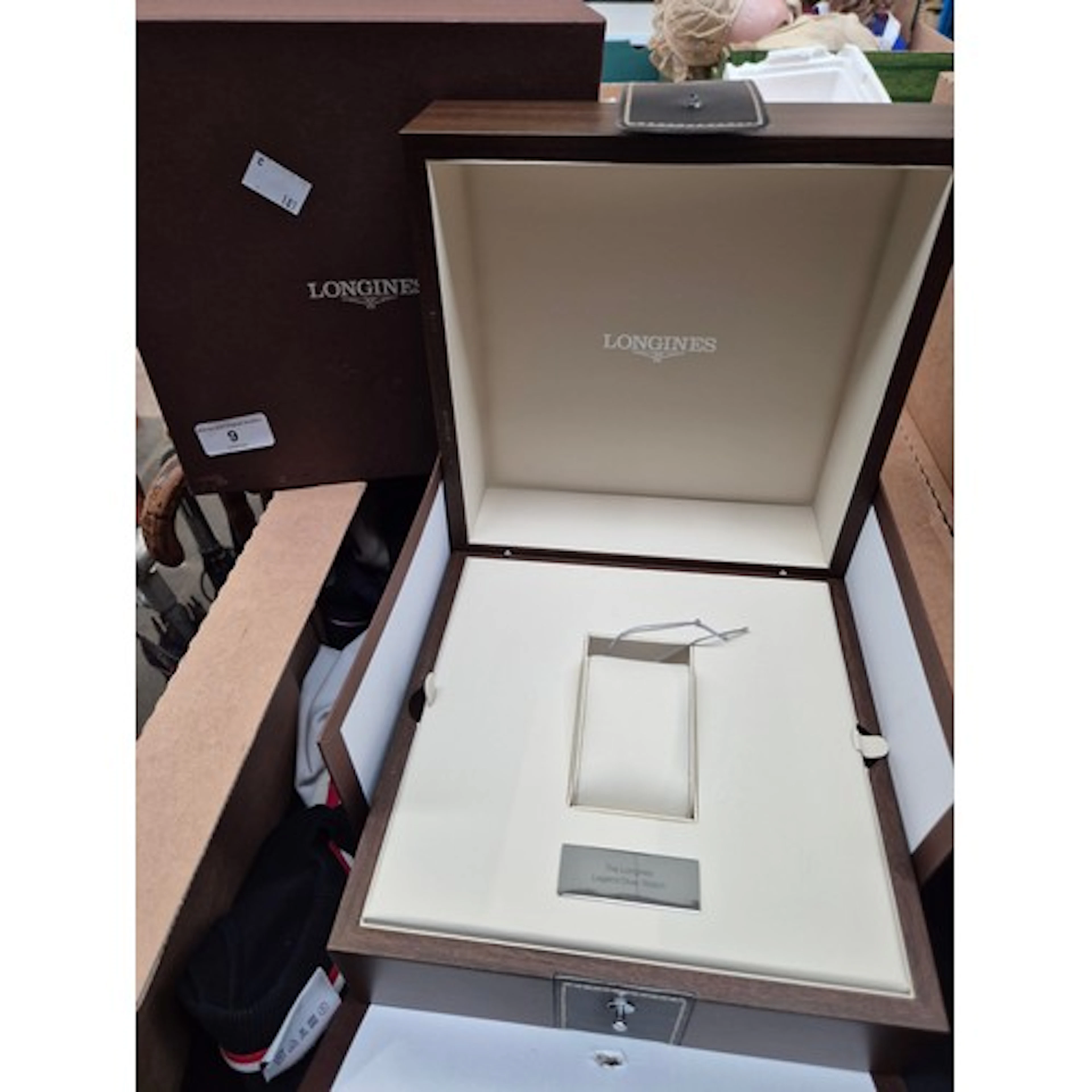 A Longines Legend Diver watch box - no watch