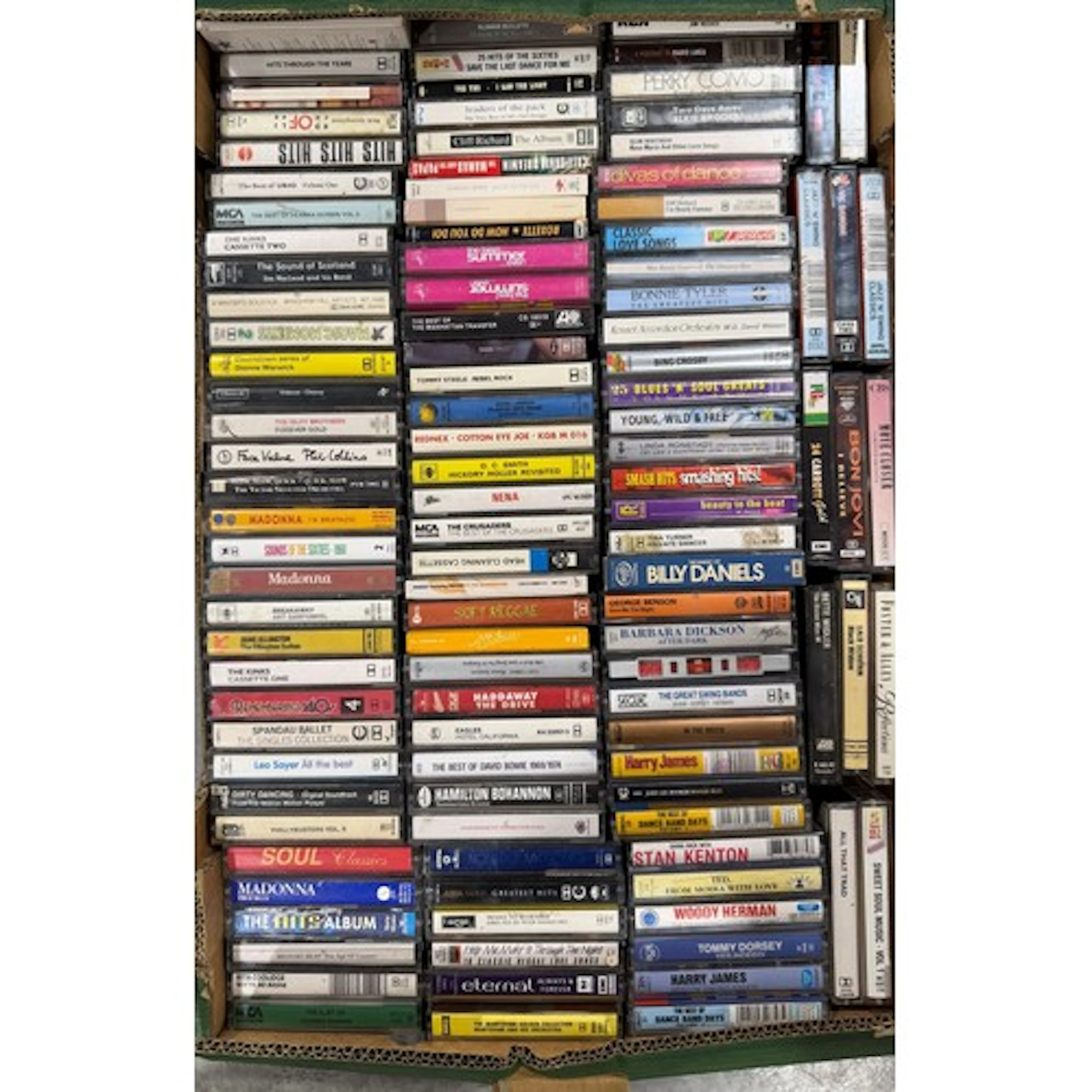 Cassettes - Approx 300 to include David Bowie, Eagles, Blond...