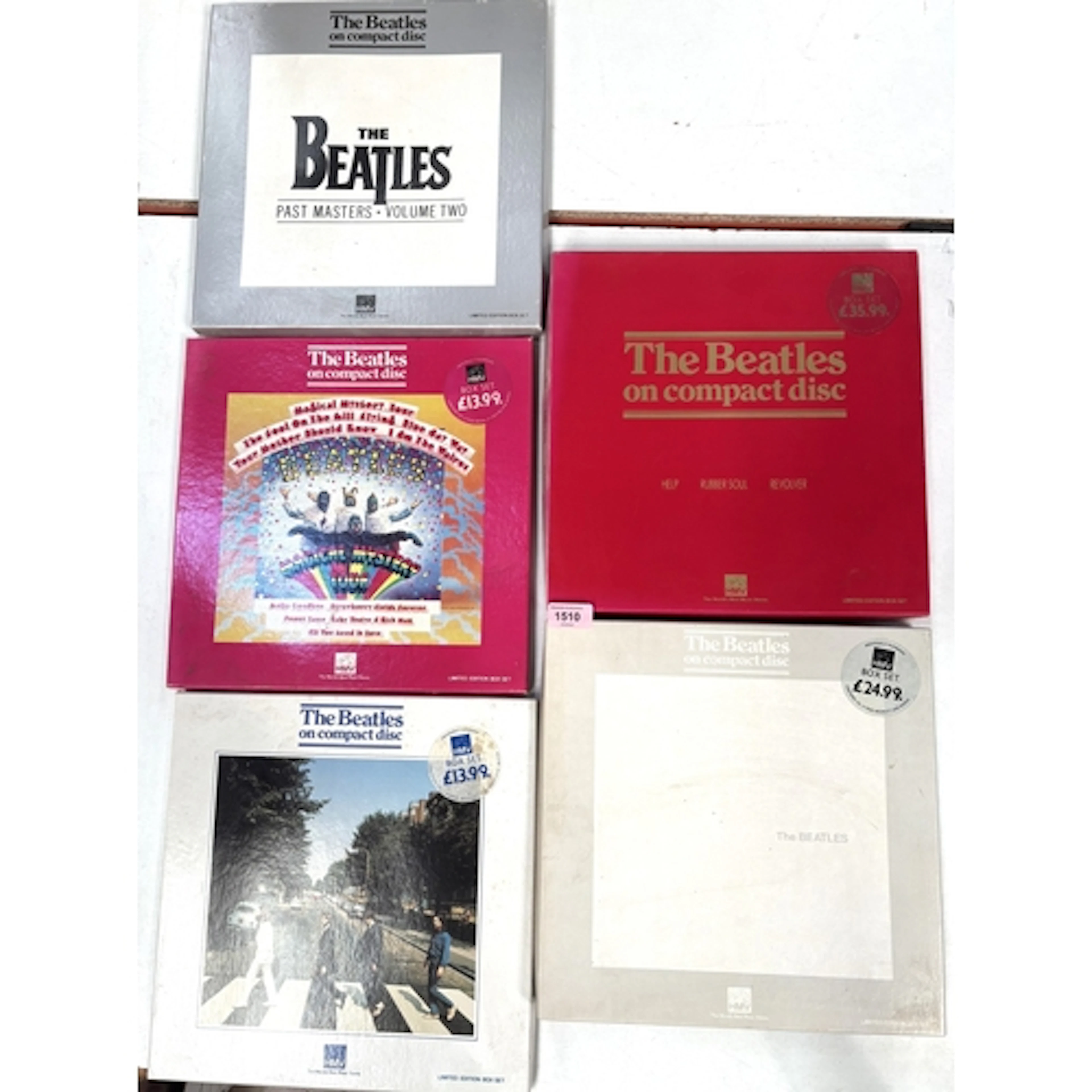 The Beatles on Compact Disc, boxed sets, 'The Beatles', 'Pas...
