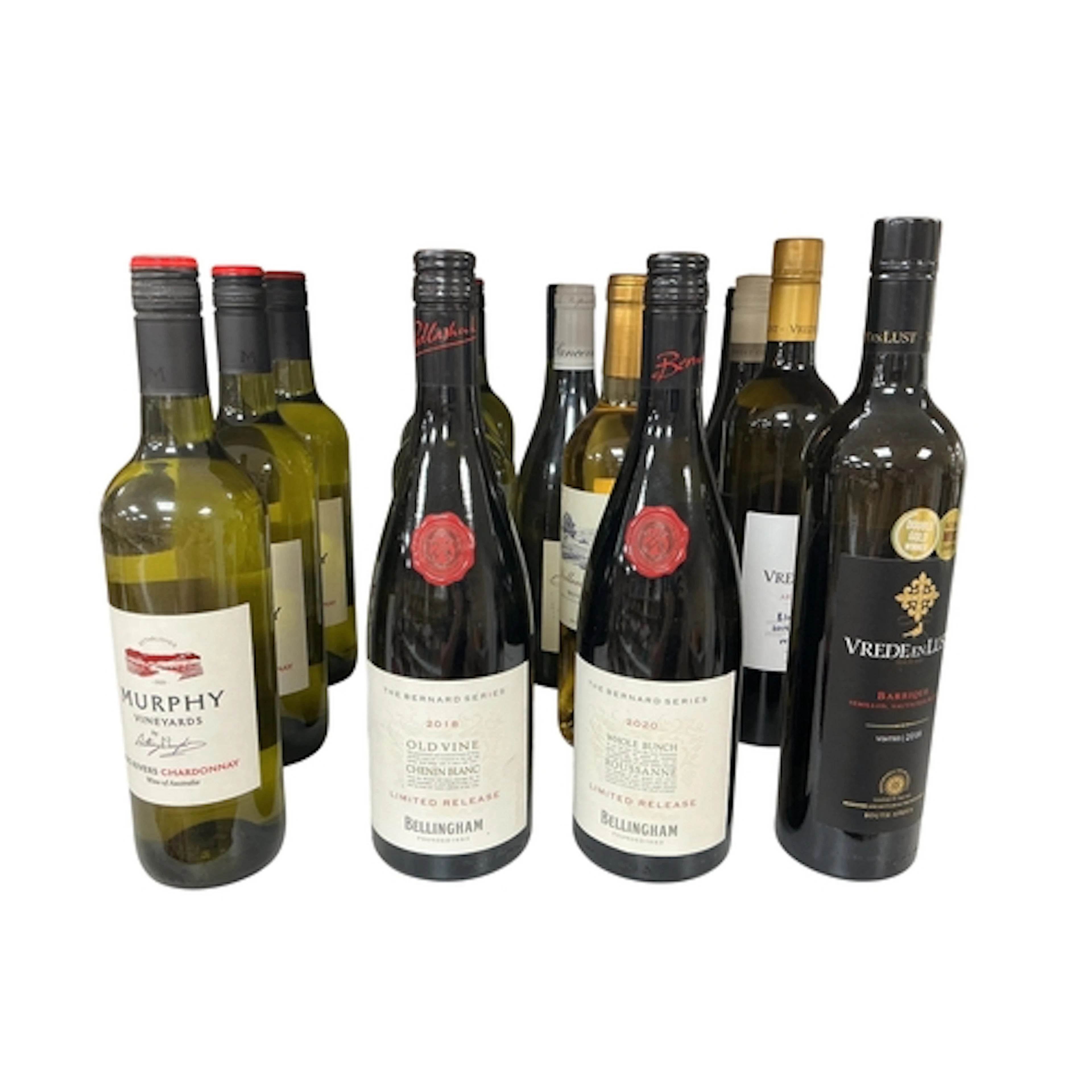 Fifteen bottles of assorted white wine to include Murphy Vin...