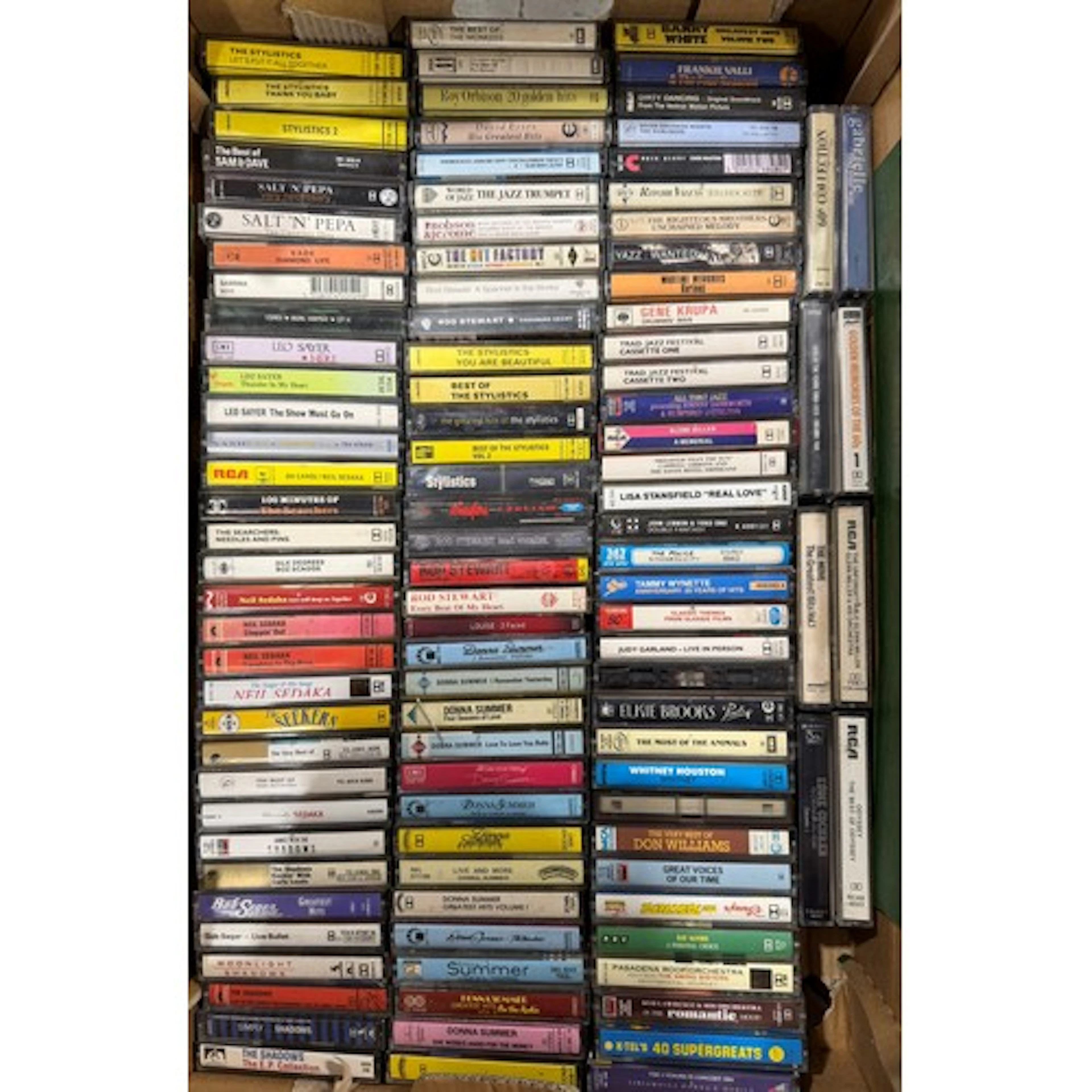Cassettes - Approx 300 to include The Rolling Stones, David ...
