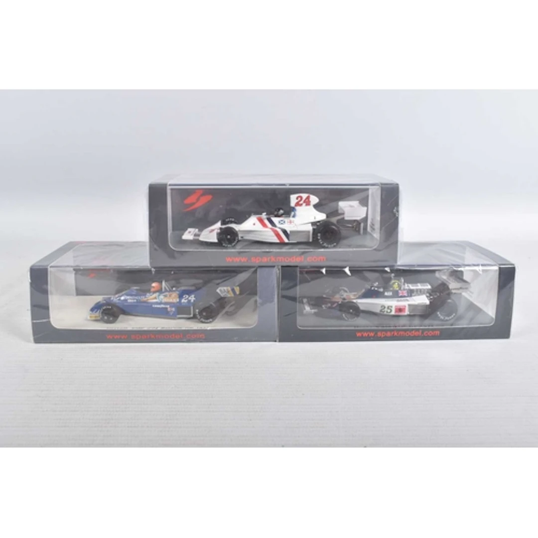THREE BOXED SEALED MINIMAX SPARK MODEL VEHICLES, to include ...