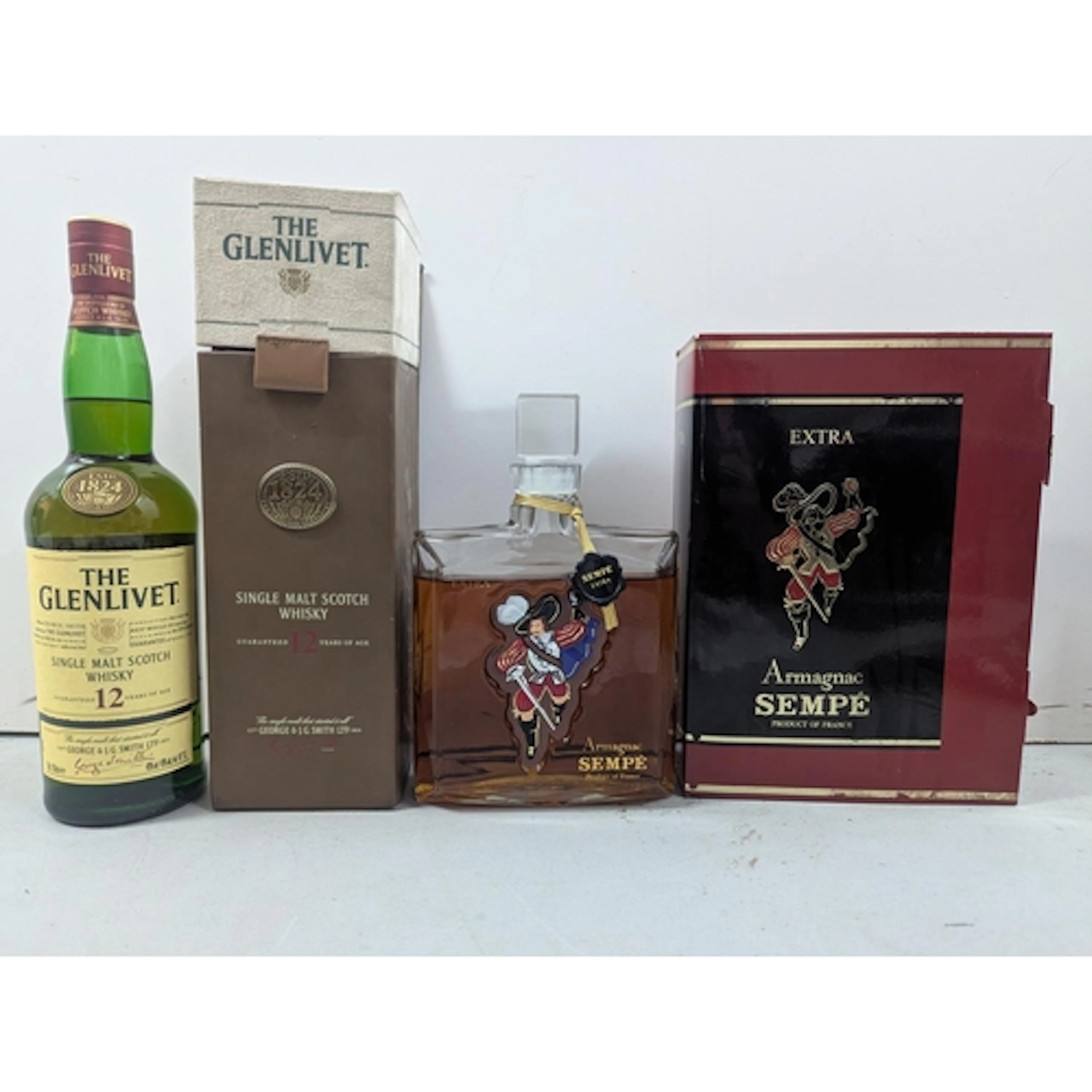 Two bottles to include - The Glenlivet 12 Year Old Single Ma...
