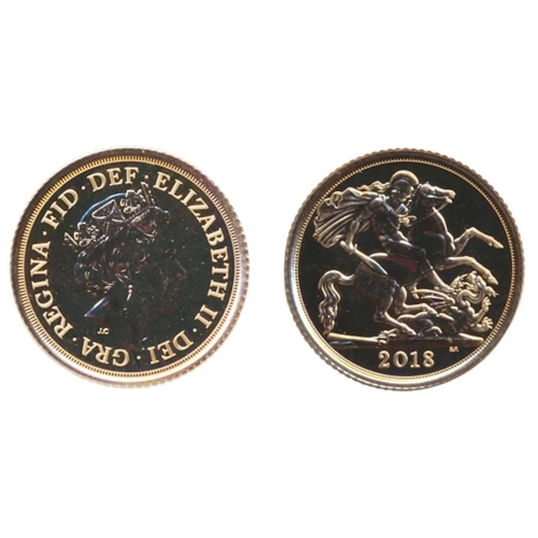 Investment Gold Lot - documents required. 2018 half sovereig...
