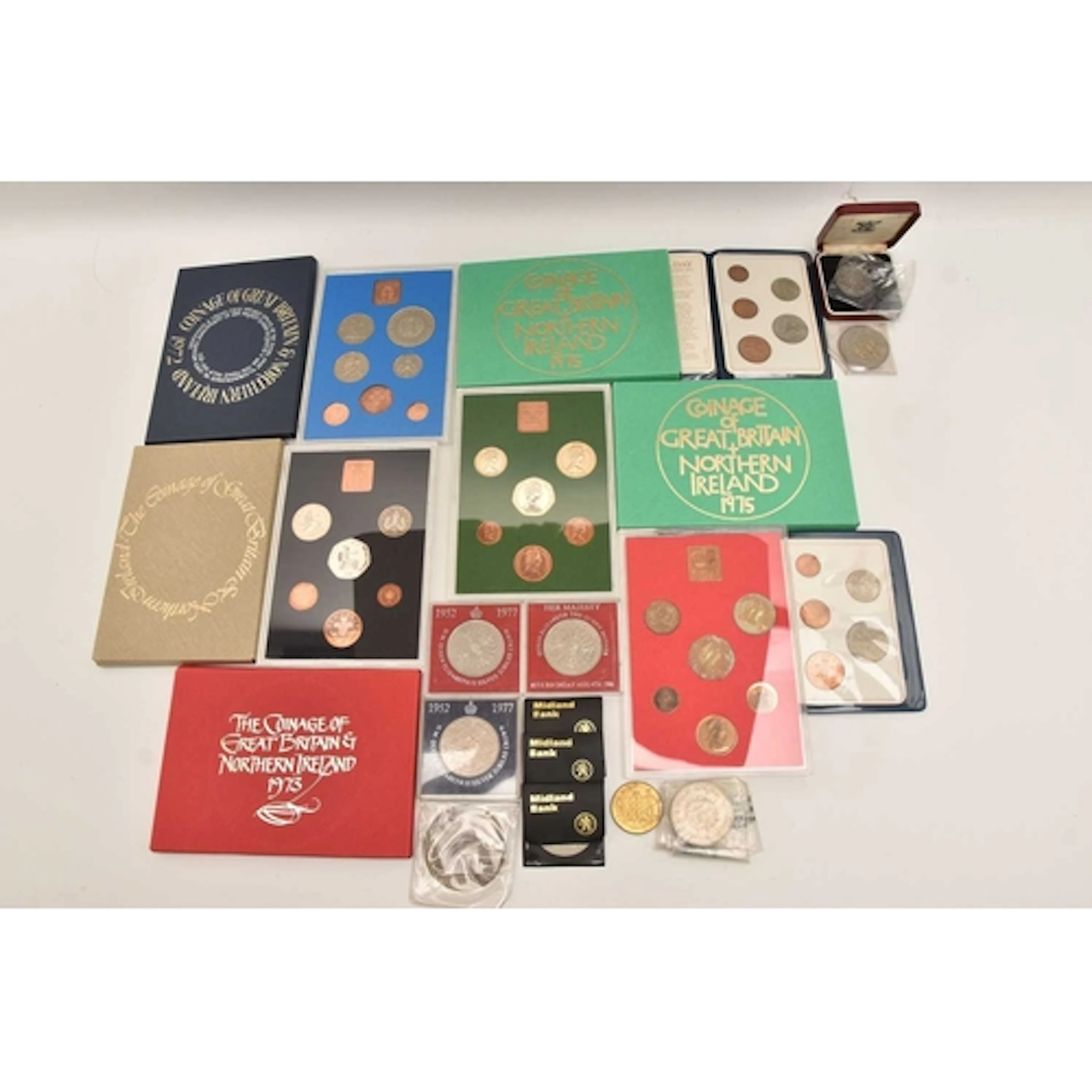 The Coinage of Great Britain and Northern Ireland BU sets fo...