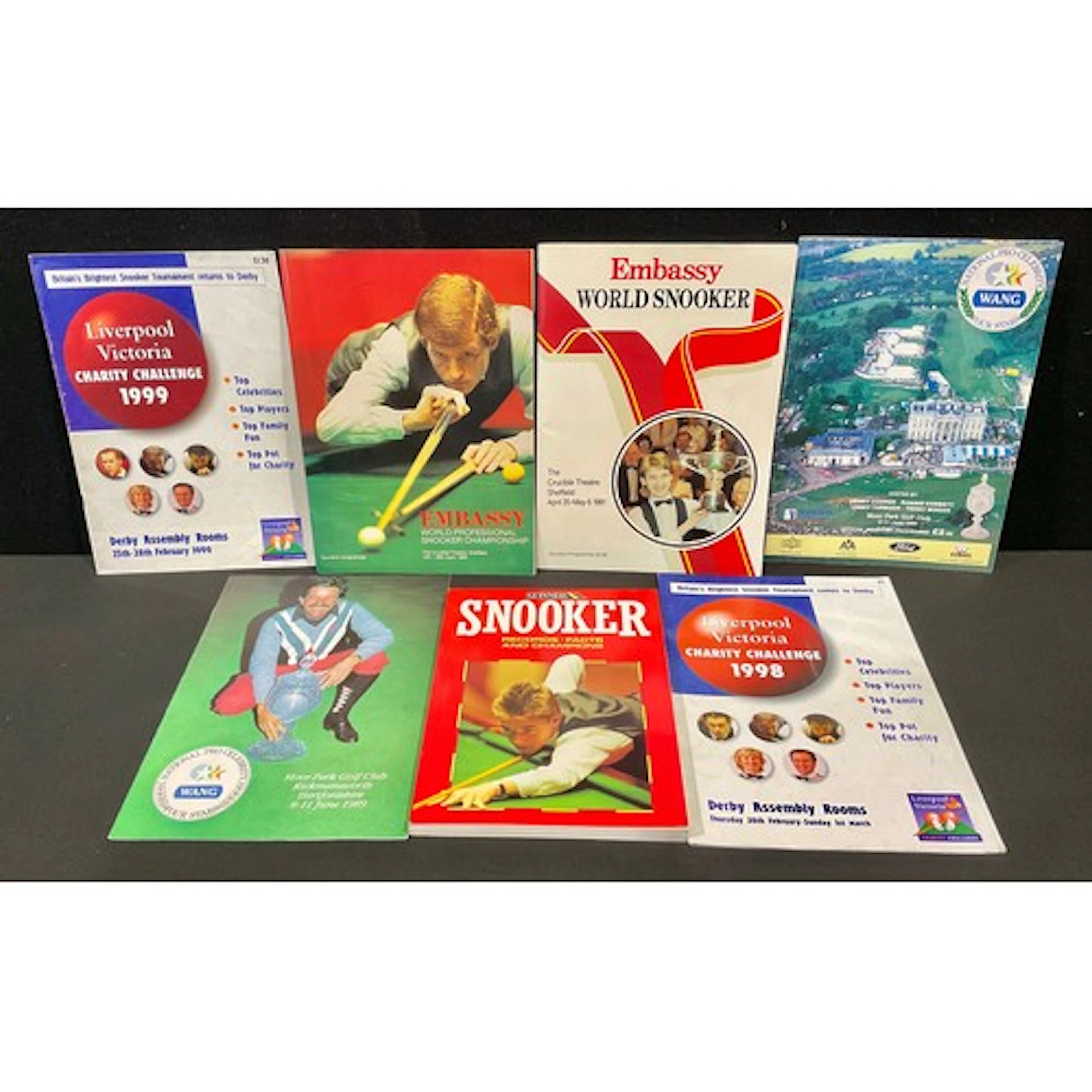 Sporting memorabilia - Snooker interest, A 1985 & 1991 Embas...