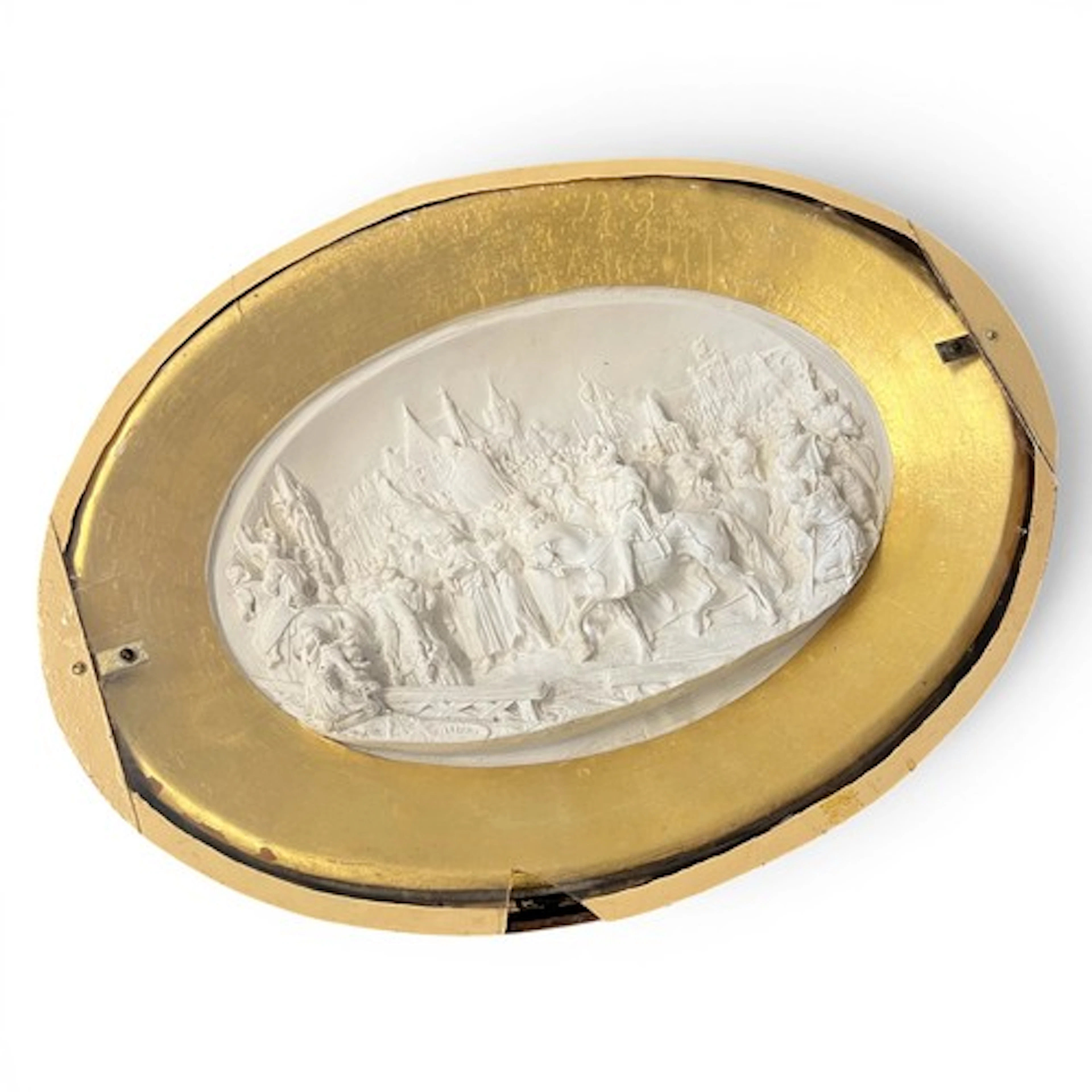 19th Century meerschaum plaque by Justin Mathieu (French, 17...