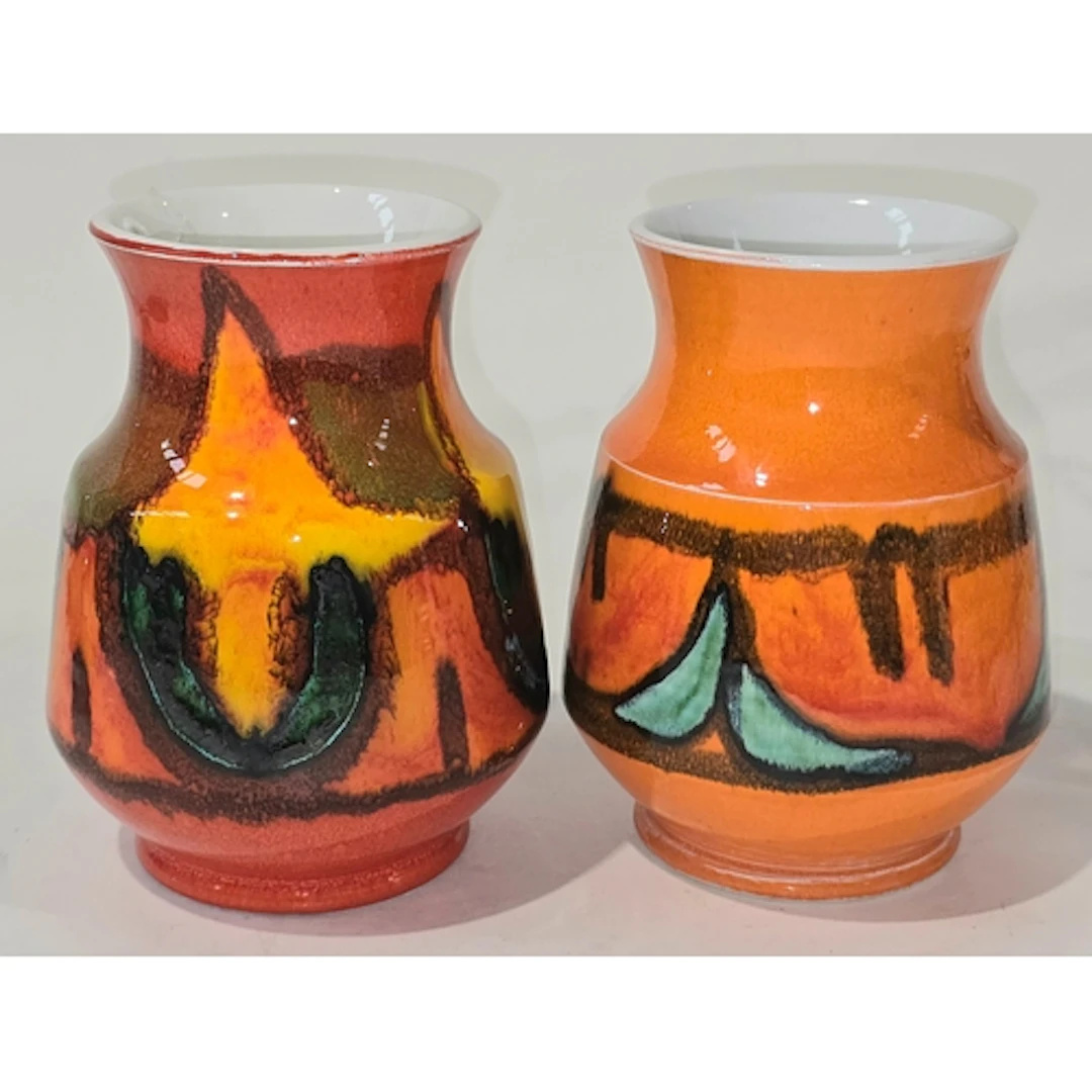 Poole Pottery Delphis shape 83 vase hard to find larger vers...