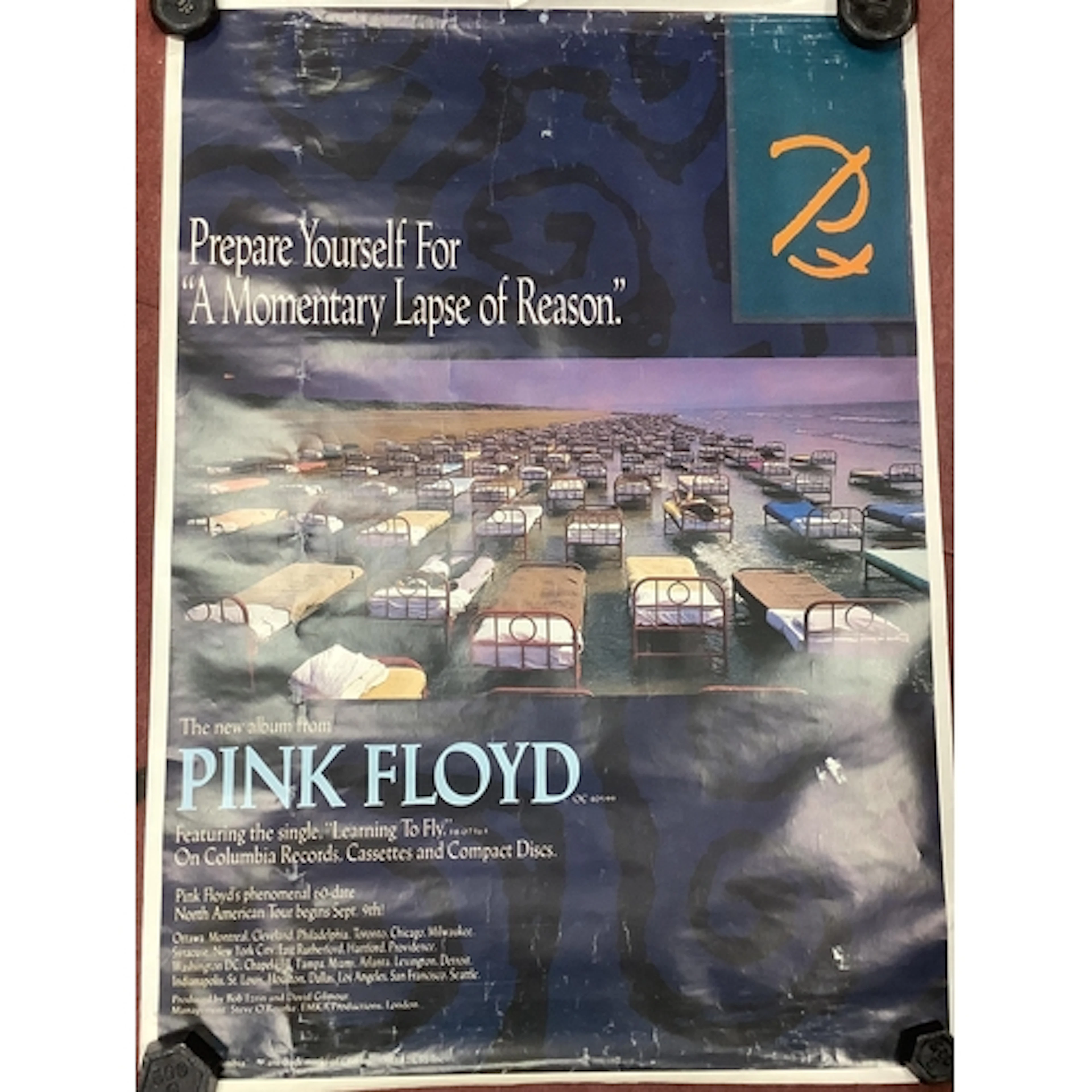 Pink Floyd 'A Monumentary Lapse of Reason' Poster, 90 x 64.5...