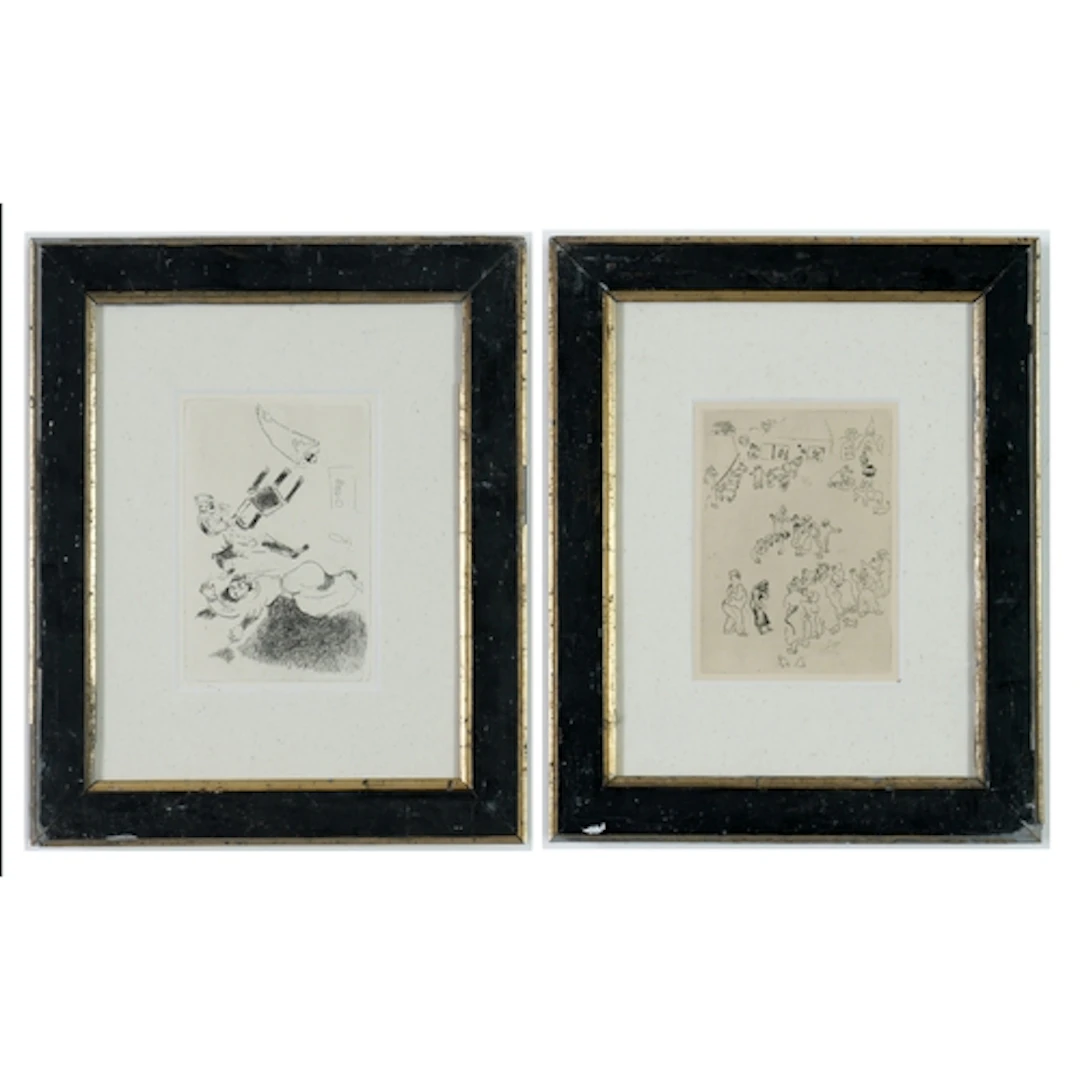 MARC CHAGALL (RUSSIAN-FRENCH, 1887-1985): MATERNITÉ, ETCHING...