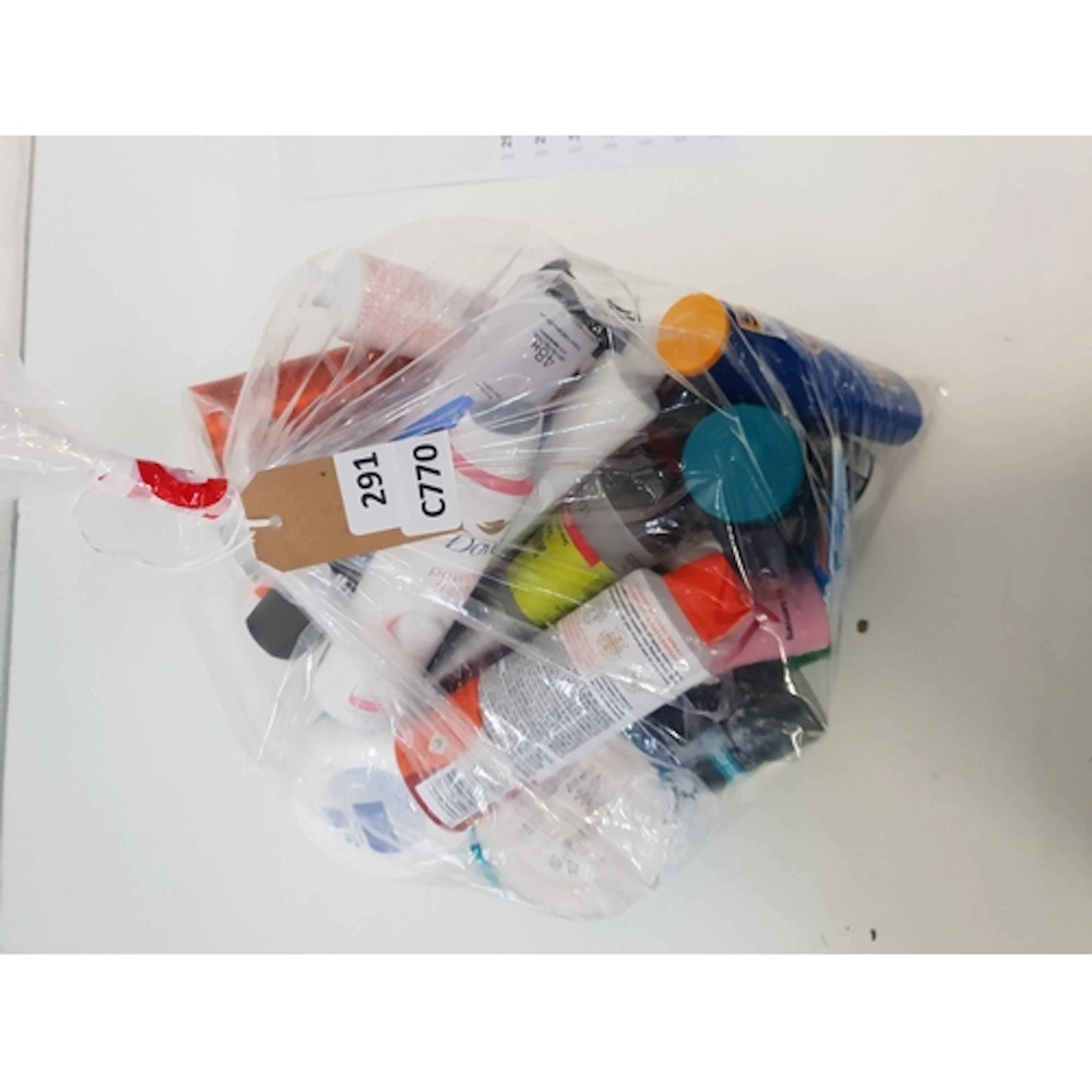 ONE BAG OF USED COSMETICS Including Nivea, Sure, and L'orea...