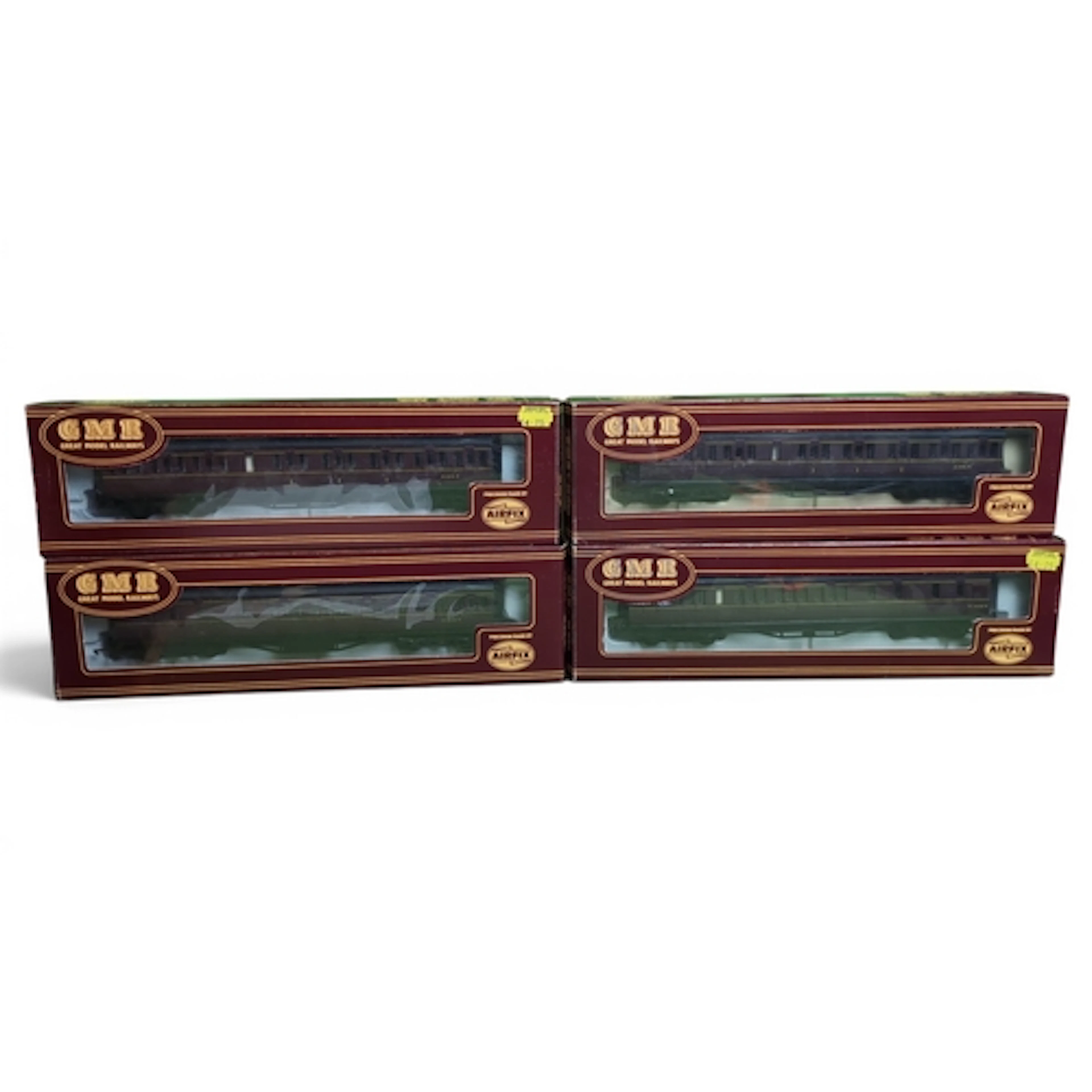 4 x GMR Great Model Railways 00 gauge coaching stock by Airf...